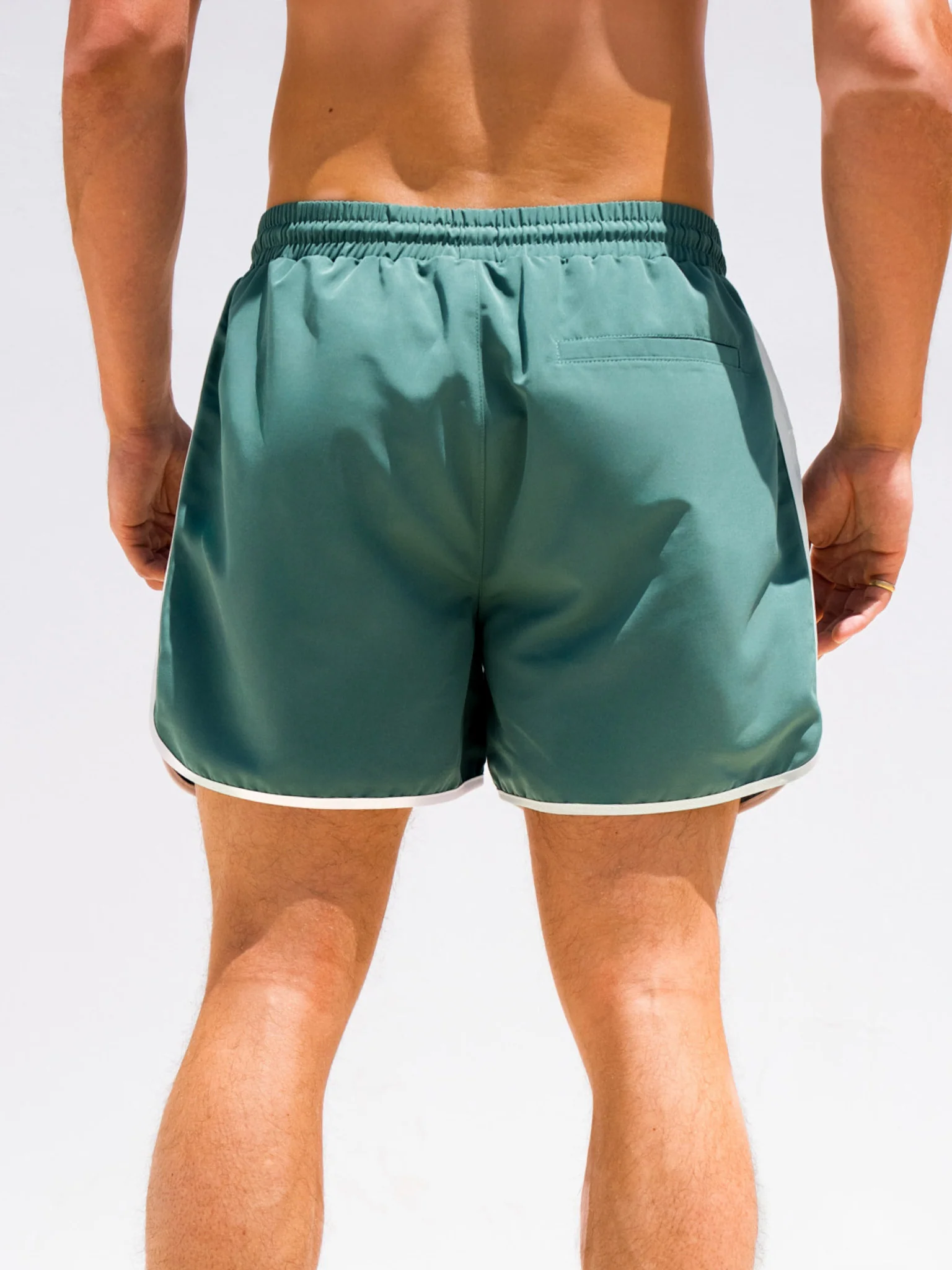 Panel Swim Shorts - Teal Green - E-Cigarette Wholesale