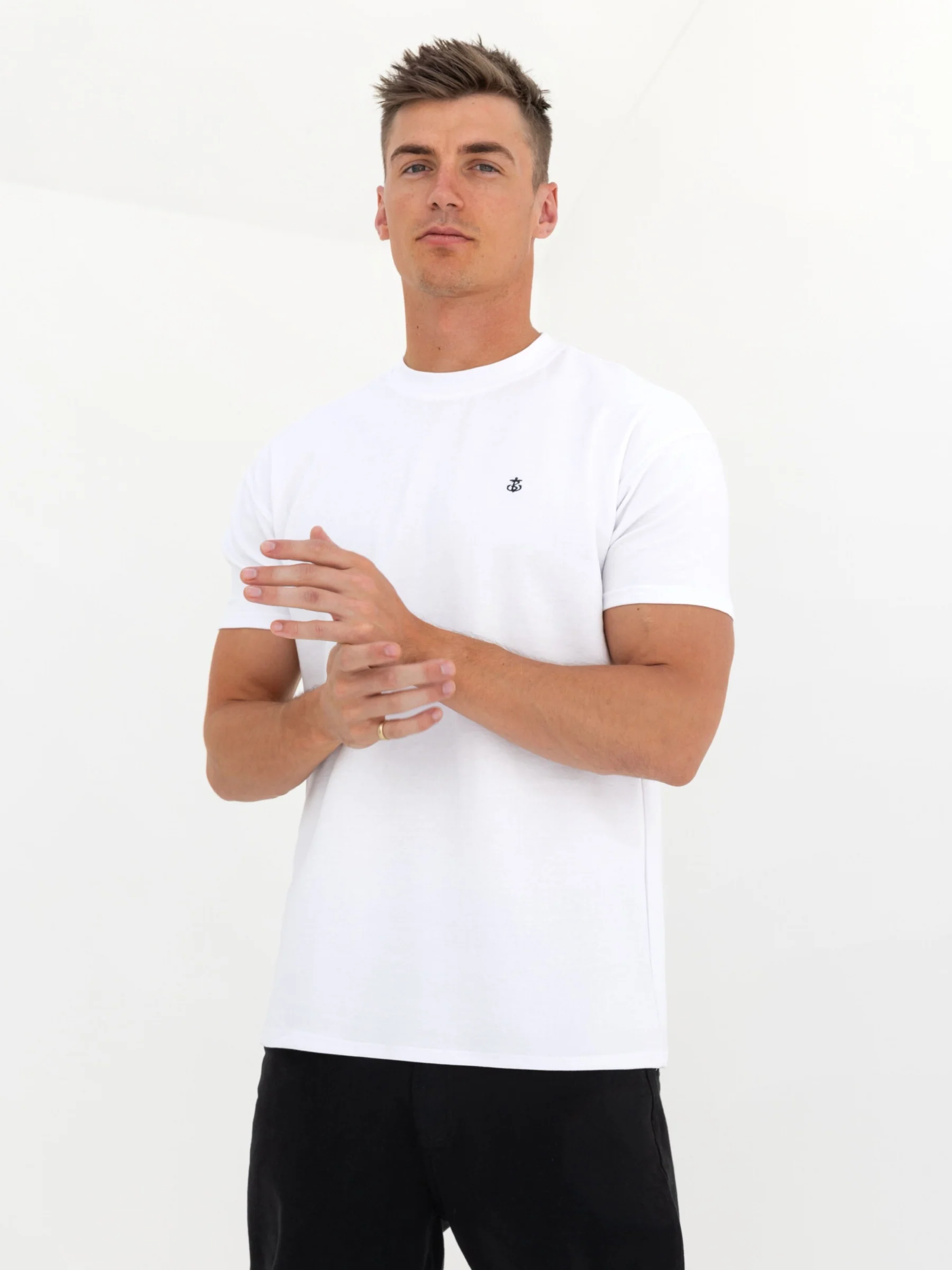 Anchor Relaxed T-Shirt - White - E-Cigarette Wholesale