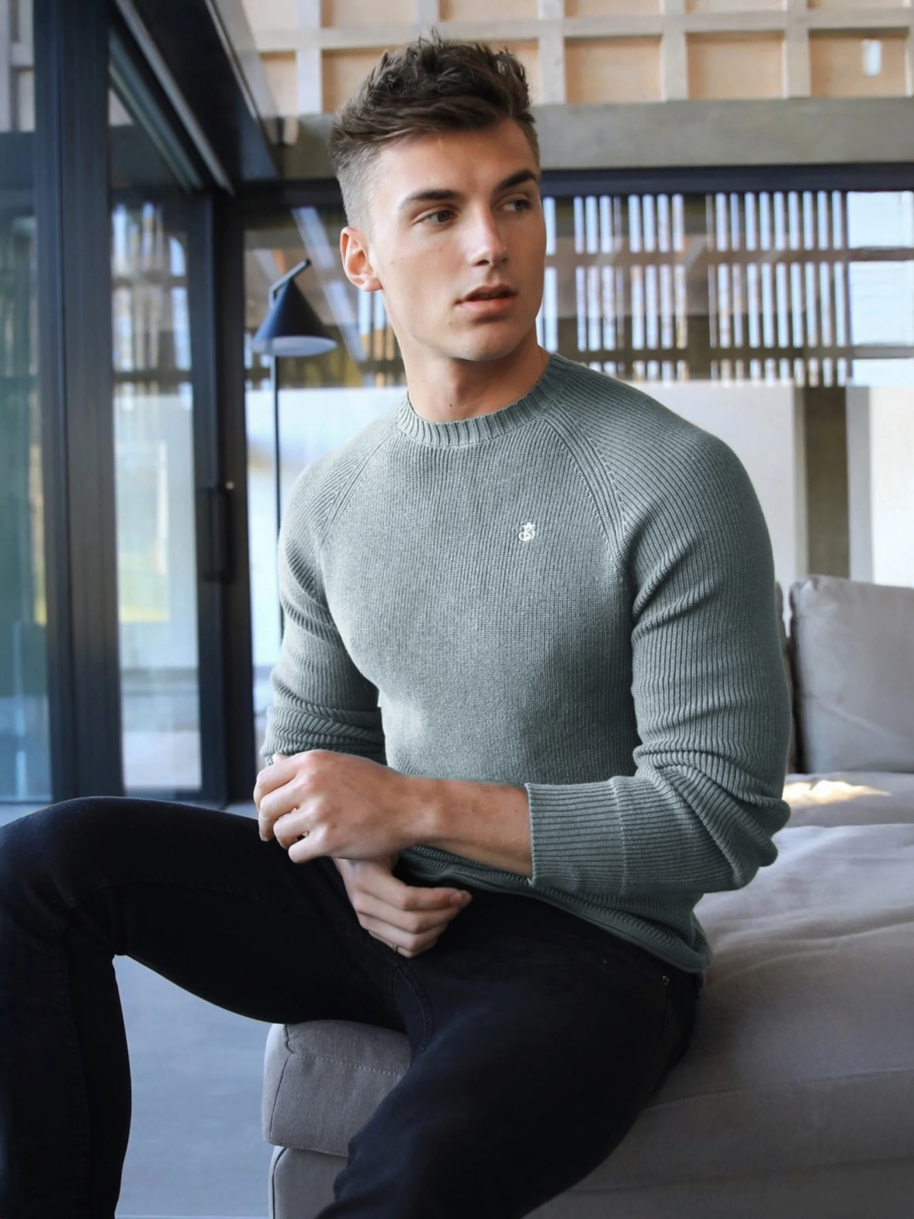 Olton Knit Jumper - Light Blue - E-Cigarette Wholesale