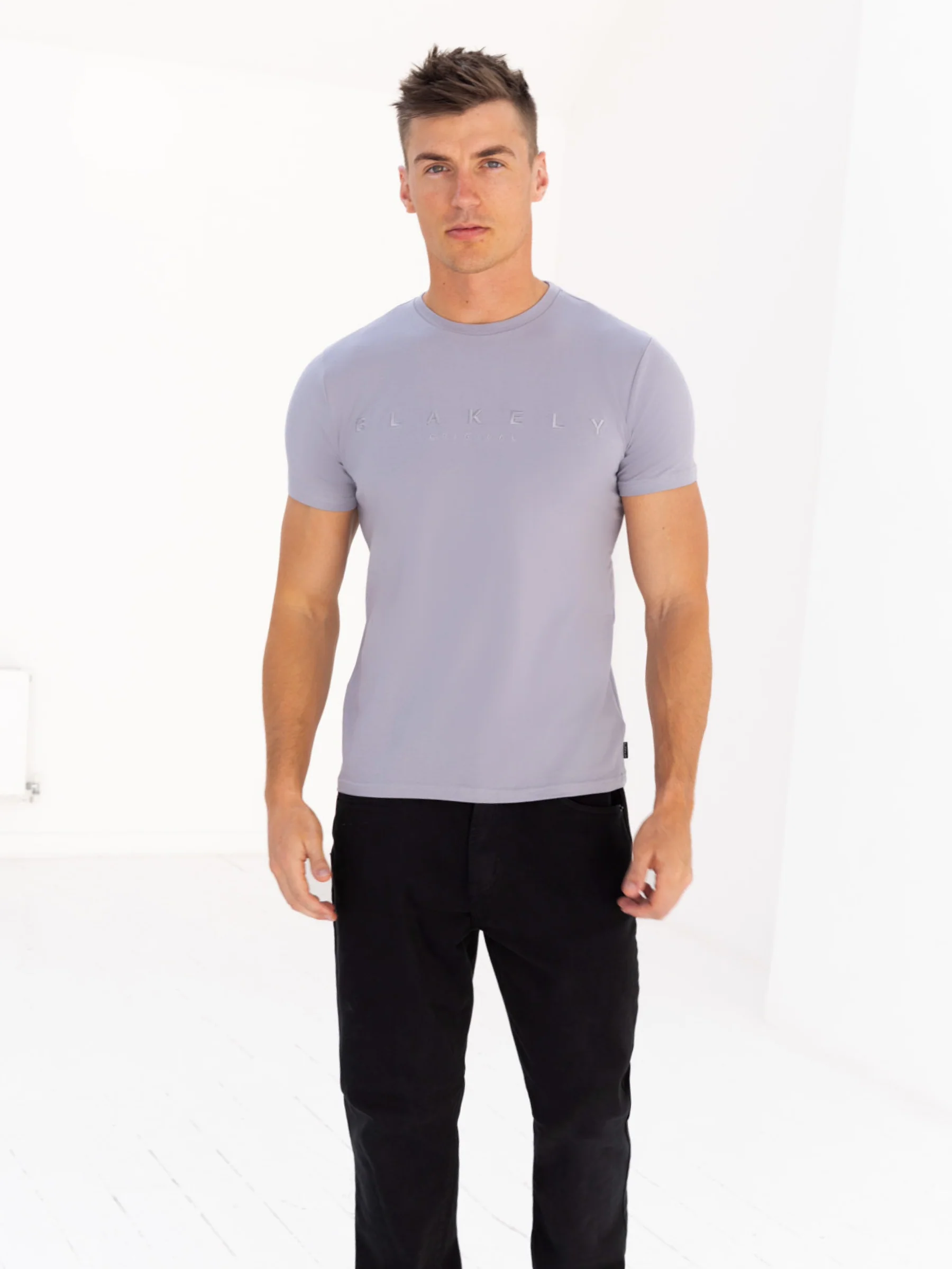 Tonal Nolan T-Shirt - Pale Lilac - E-Cigarette Wholesale