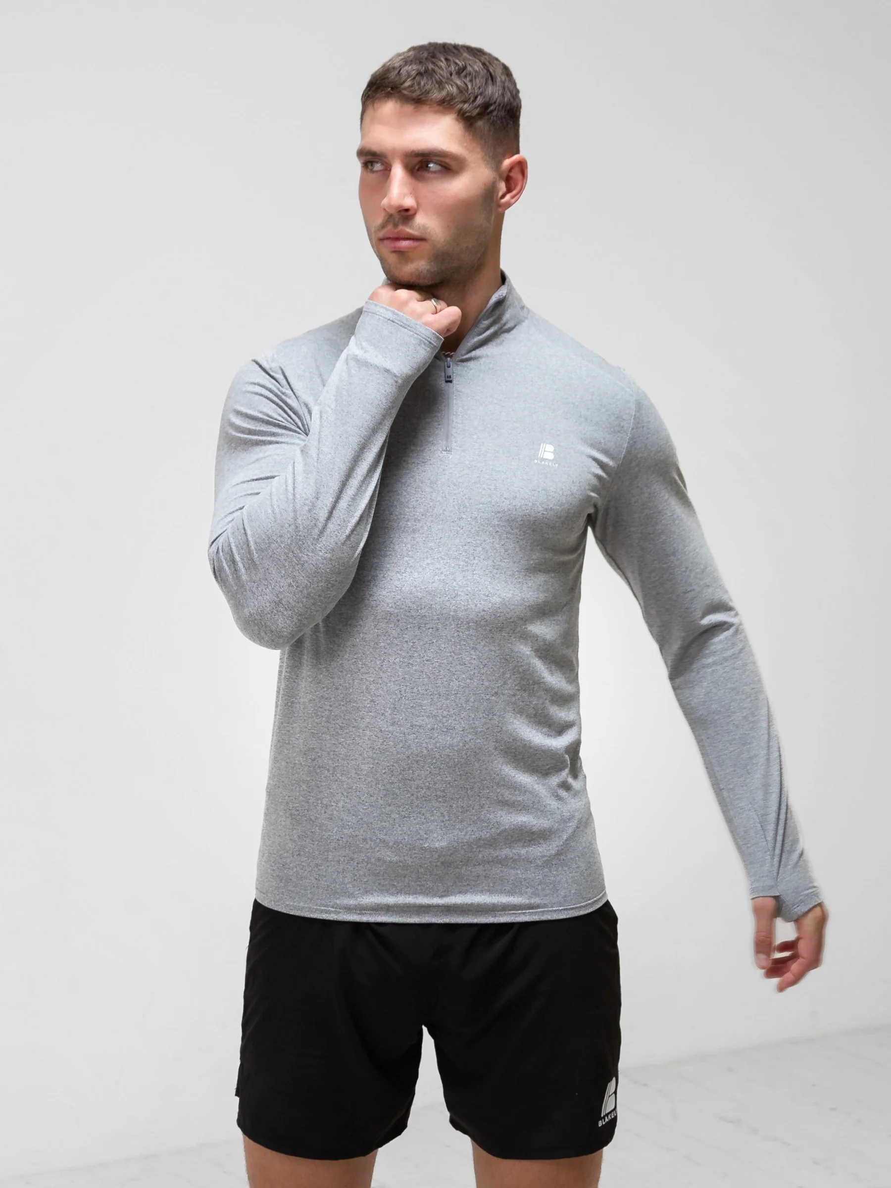 Apex Tech 1/4 Zip Top - Grey - E-Cigarette Wholesale