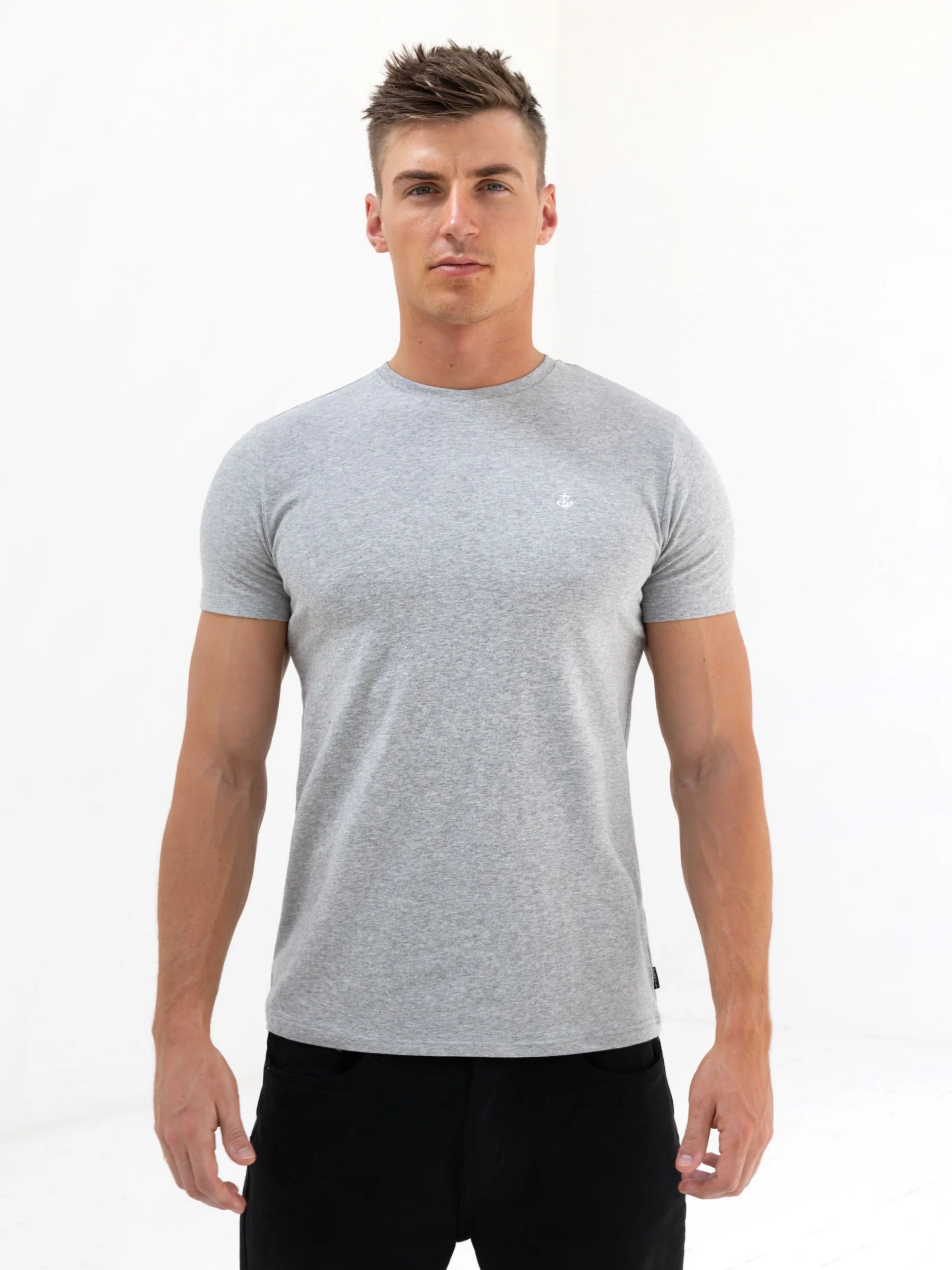 Denver T-Shirt - Marl Grey - E-Cigarette Wholesale