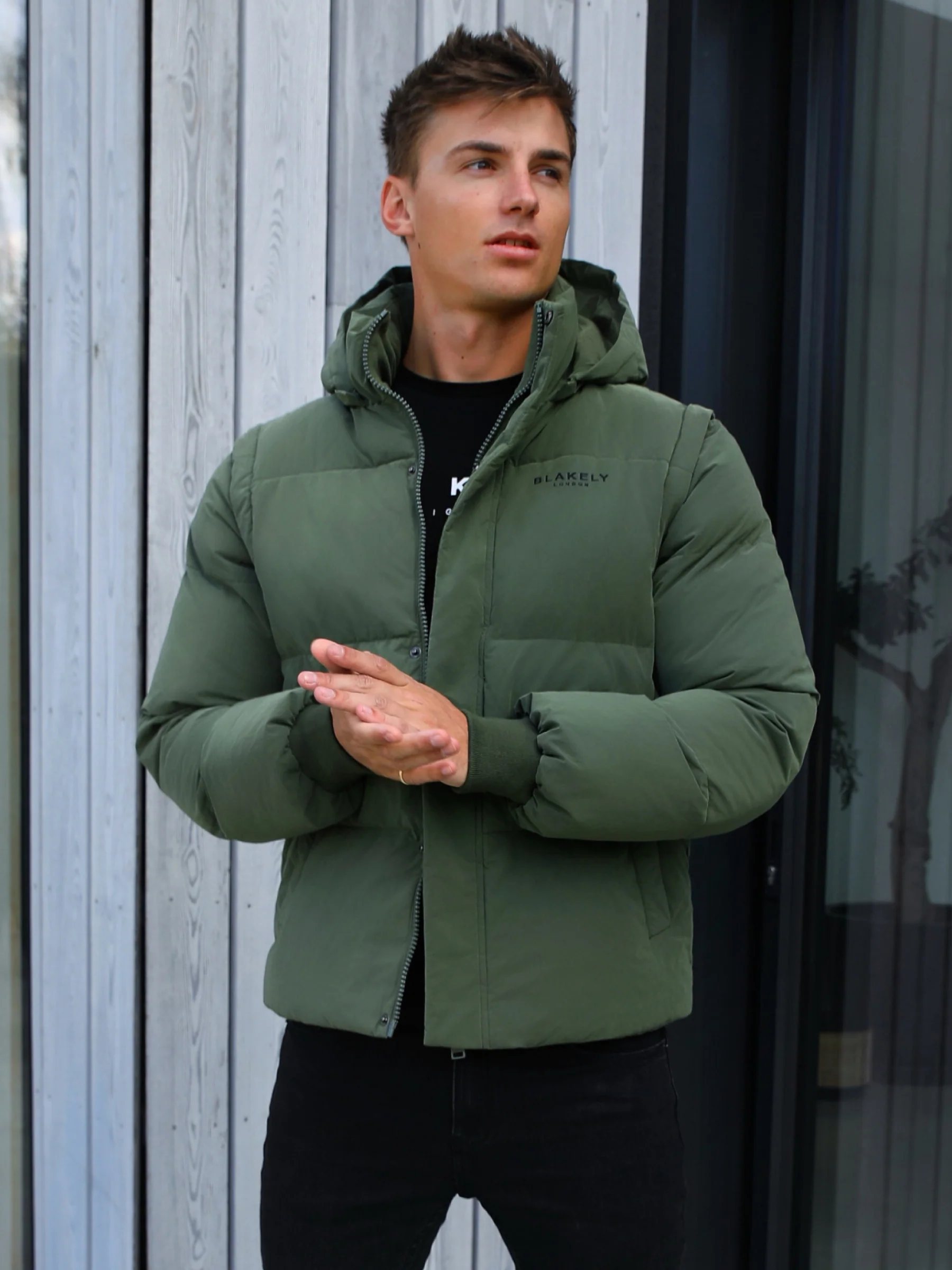 Ultimate Multiway Puffer Coat - Khaki Green - E-Cigarette Wholesale