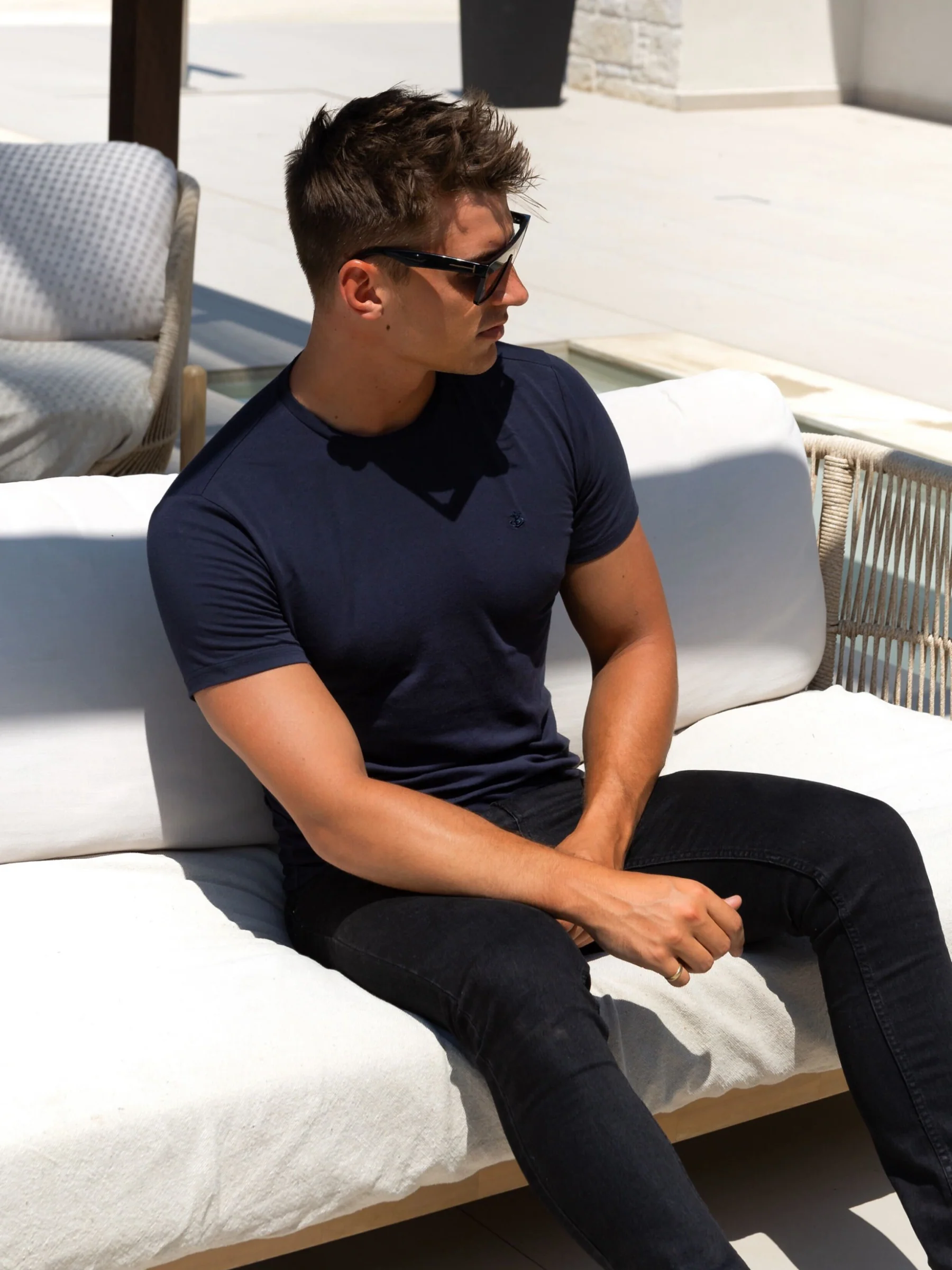 Milo T-Shirt - Navy - E-Cigarette Wholesale