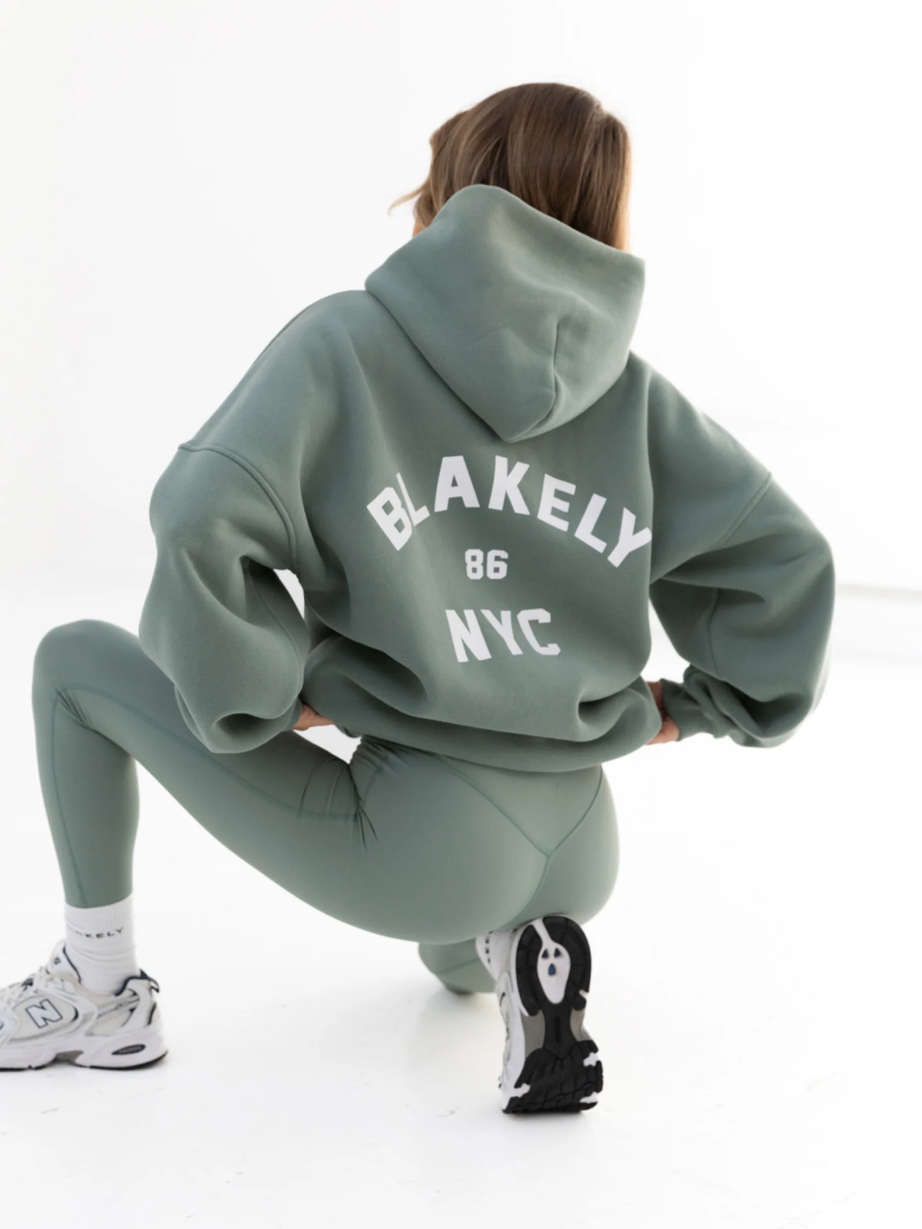 NYC Oversized Hoodie - Sage Green - E-Cigarette Wholesale