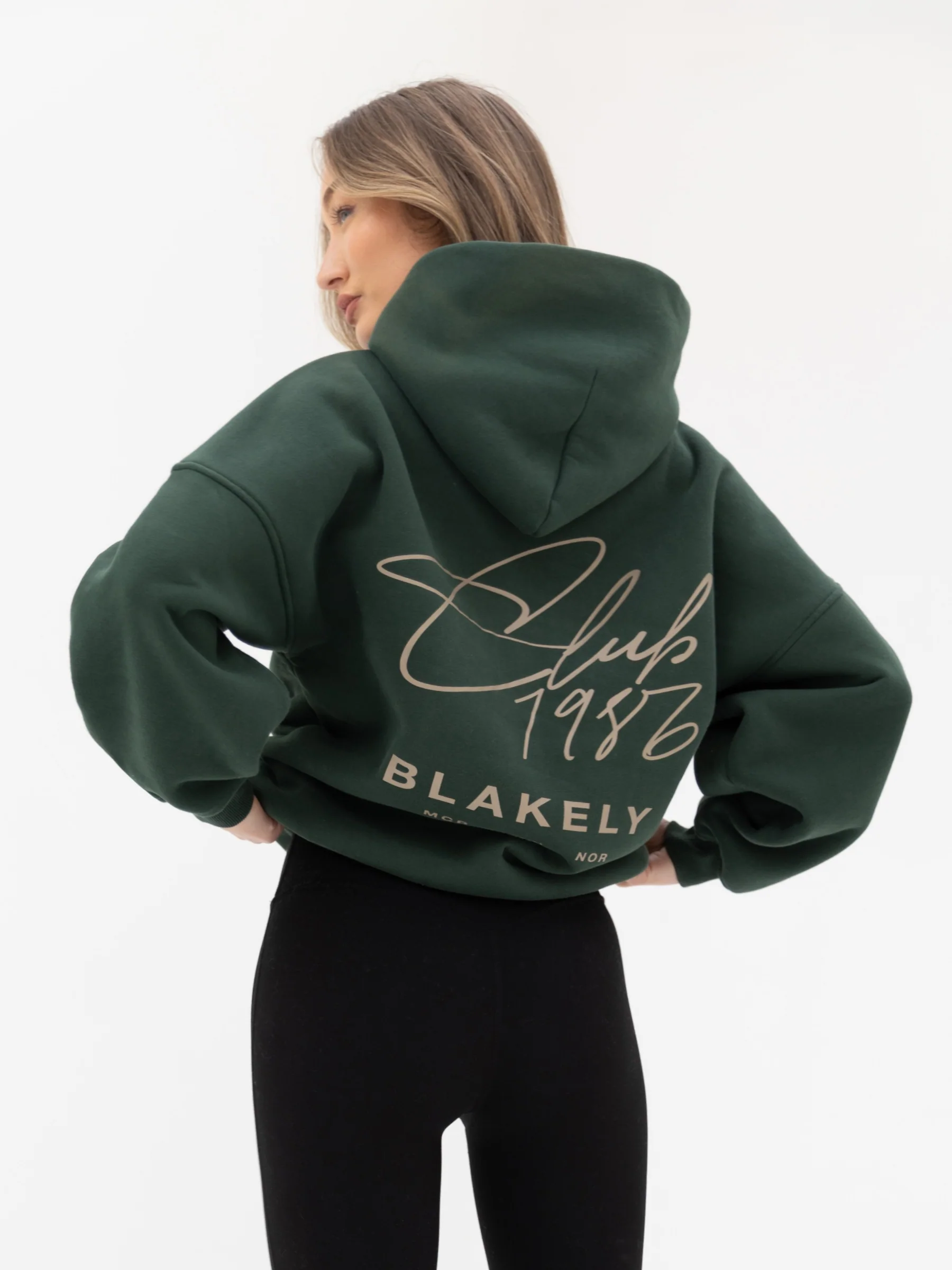 Club Oversized Hoodie - Forest Green - E-Cigarette Wholesale
