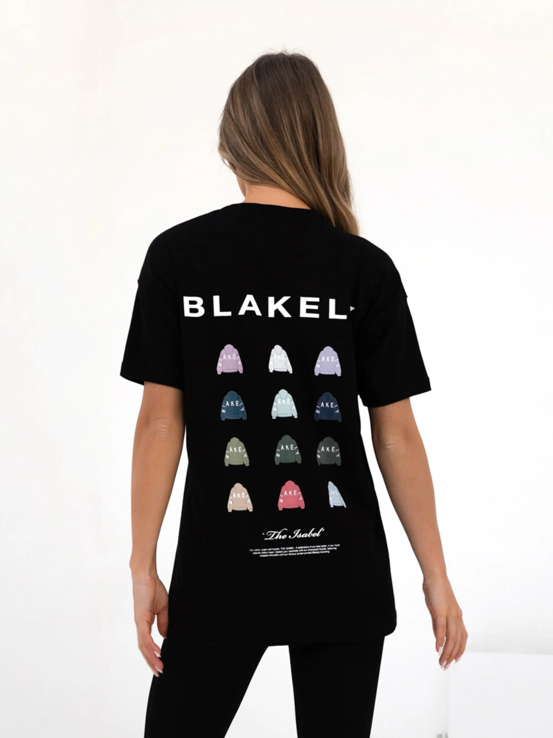 Isabel Icon Oversized T-Shirt - Black - E-Cigarette Wholesale