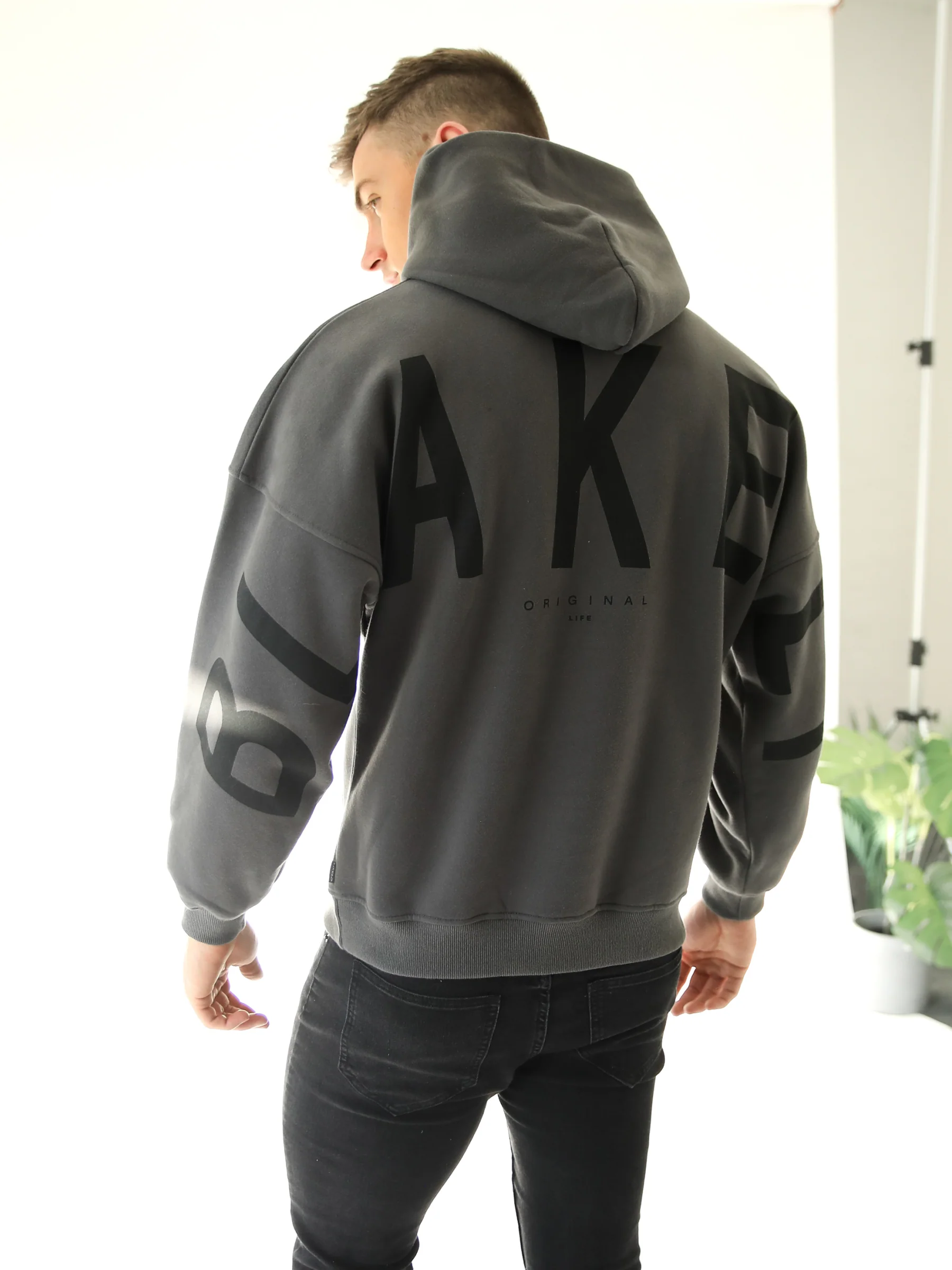 Idris Oversized Hoodie - Ash - E-Cigarette Wholesale