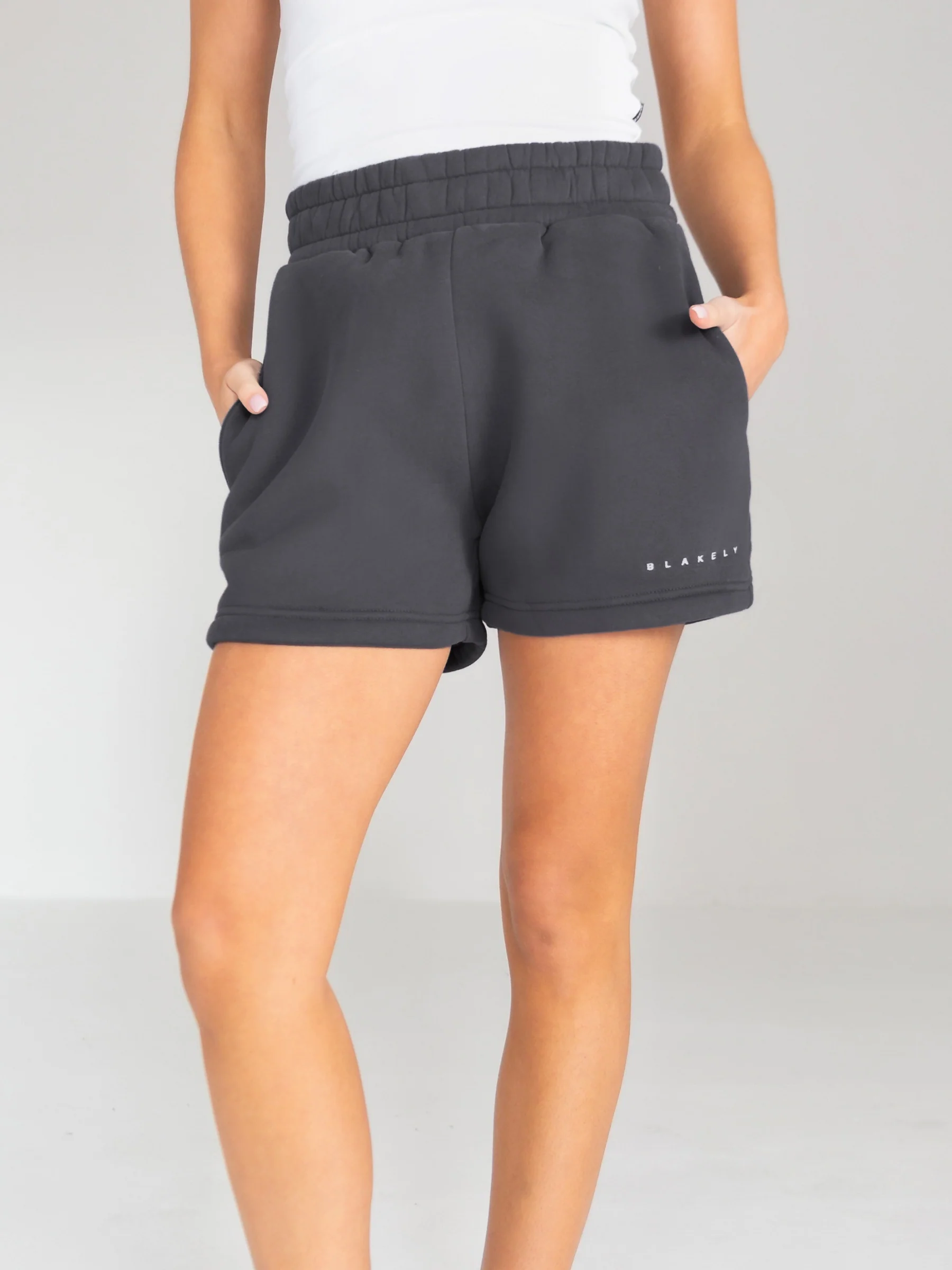 Isabel Jogger Shorts - Charcoal - E-Cigarette Wholesale