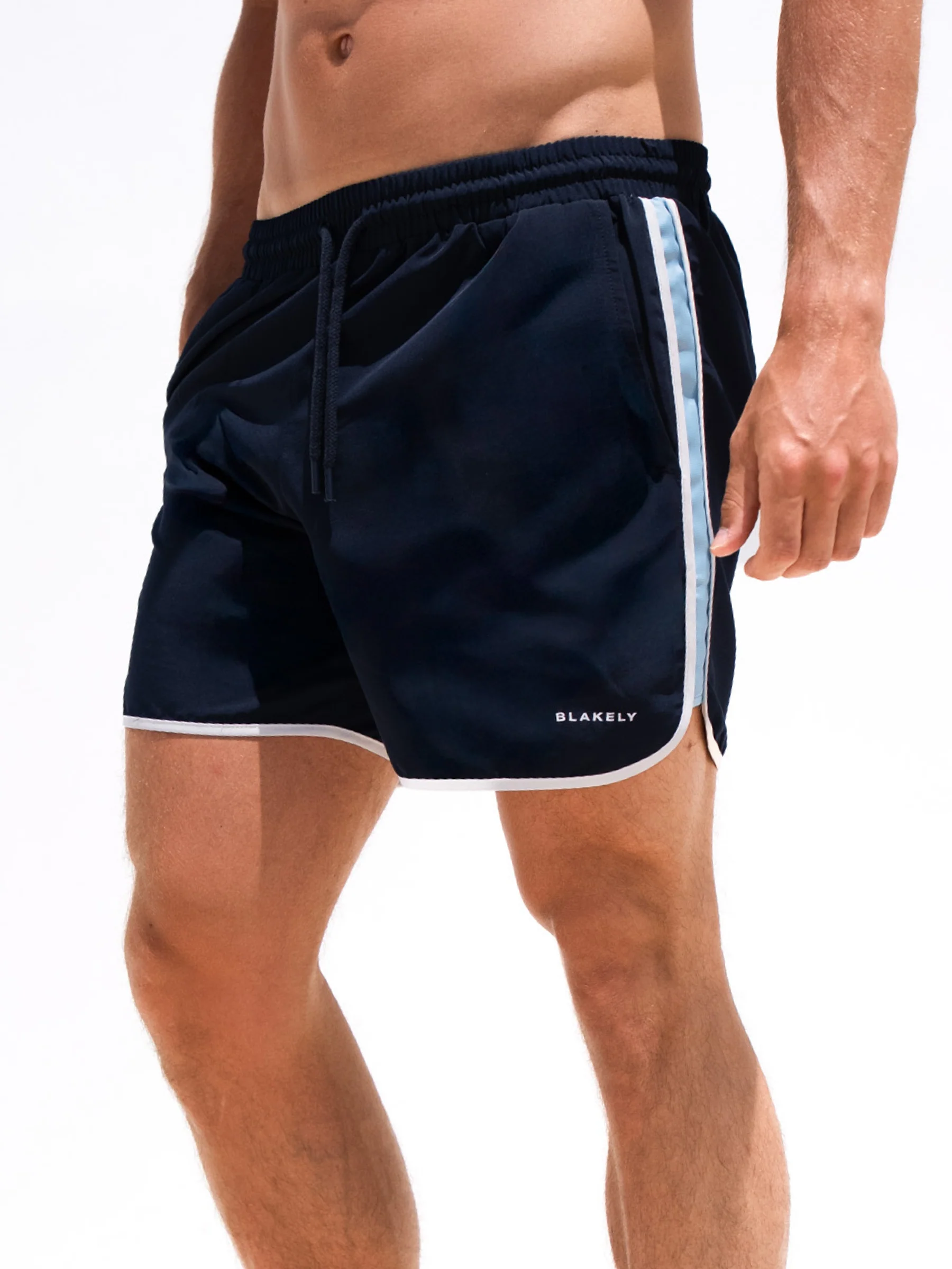 Panel Swim Shorts - Dark Navy - E-Cigarette Wholesale