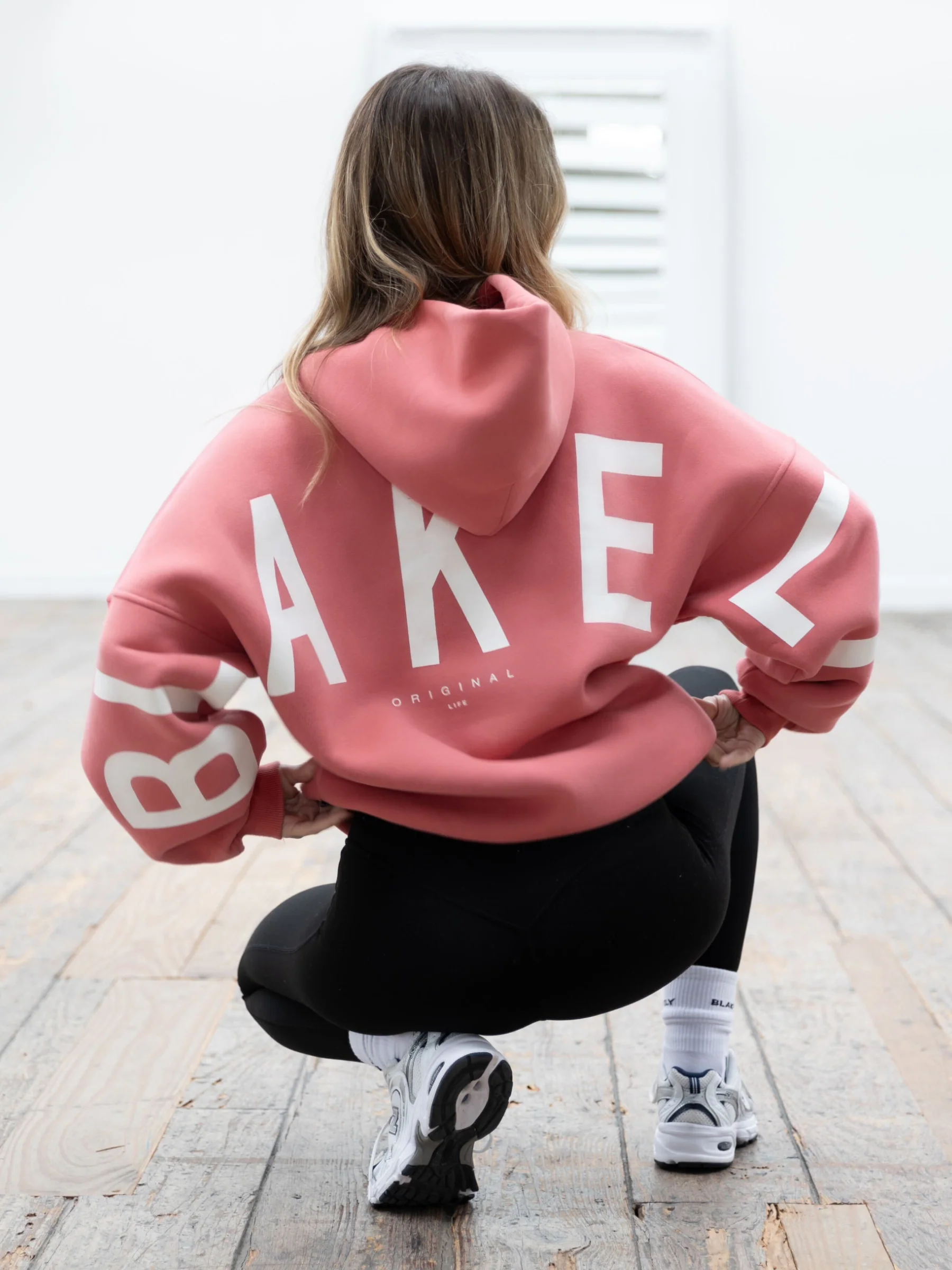 Isabel Hoodie & Leggings Set - Sunrise Coral & Black - E-Cigarette Wholesale