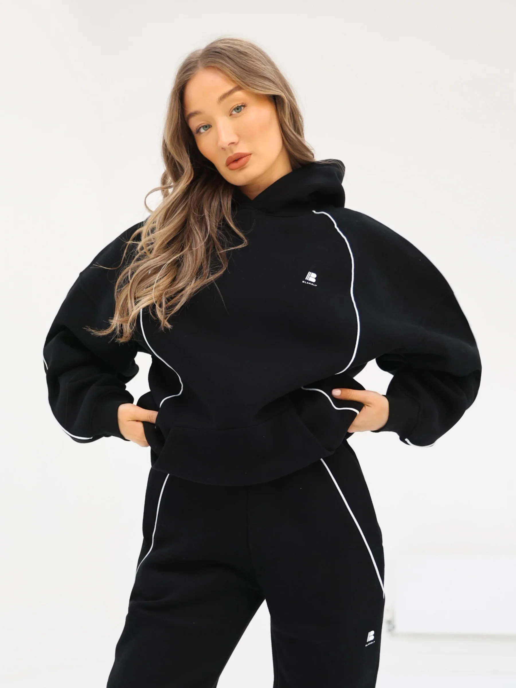 Seam Oversized Hoodie - Black - E-Cigarette Wholesale