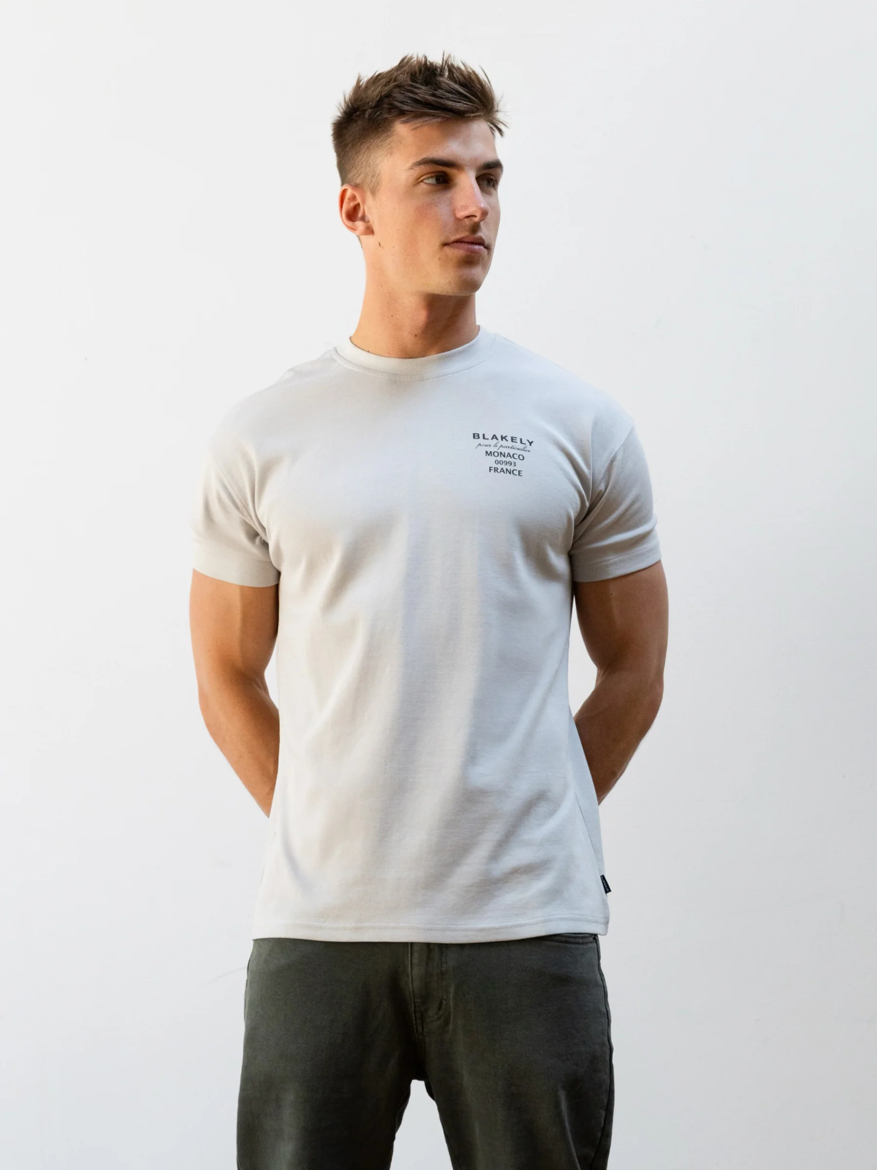 Monaco Relaxed T-Shirt - Stone Grey - E-Cigarette Wholesale