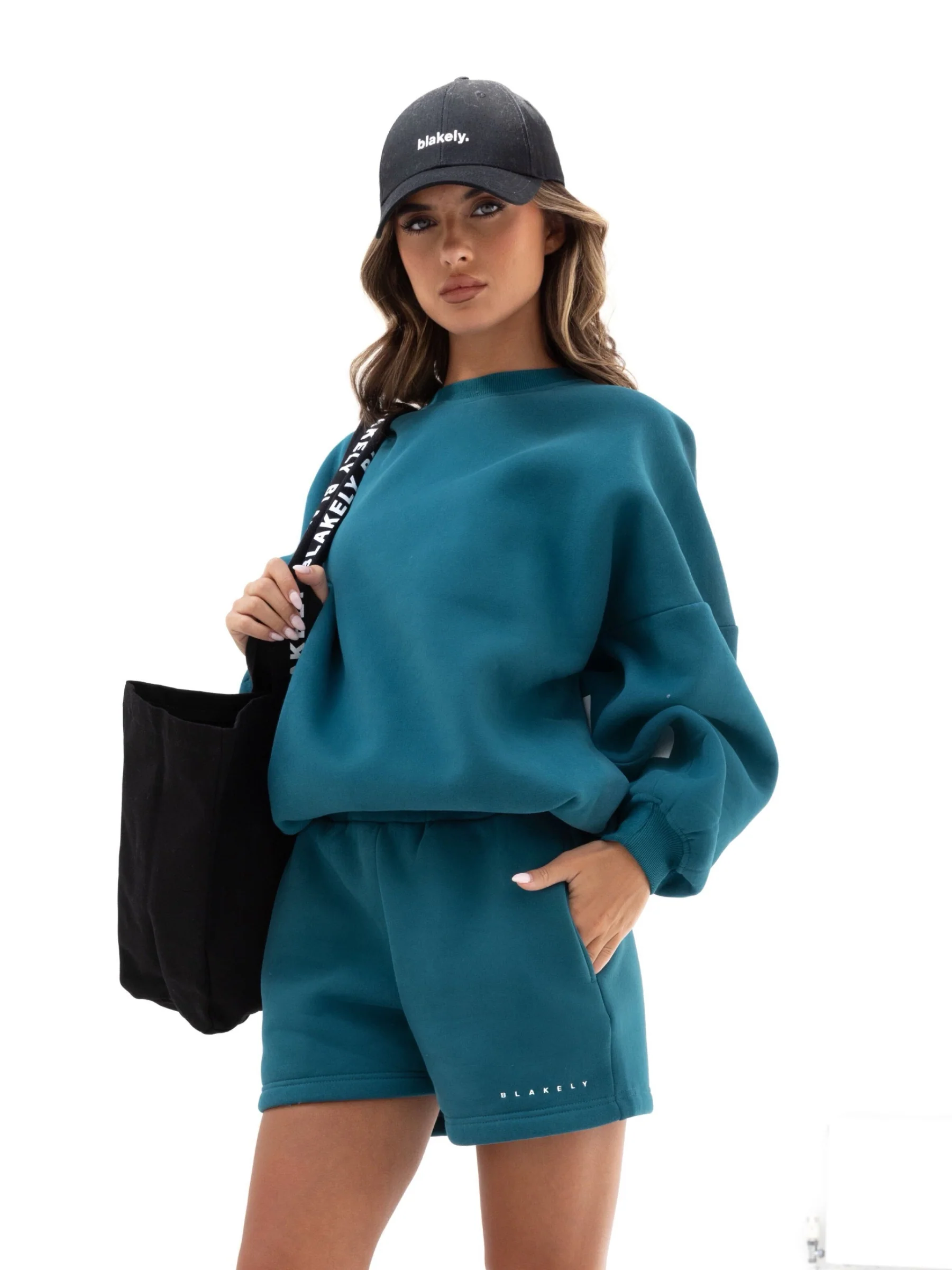 Isabel Oversized Jumper - Storm Teal - E-Cigarette Wholesale