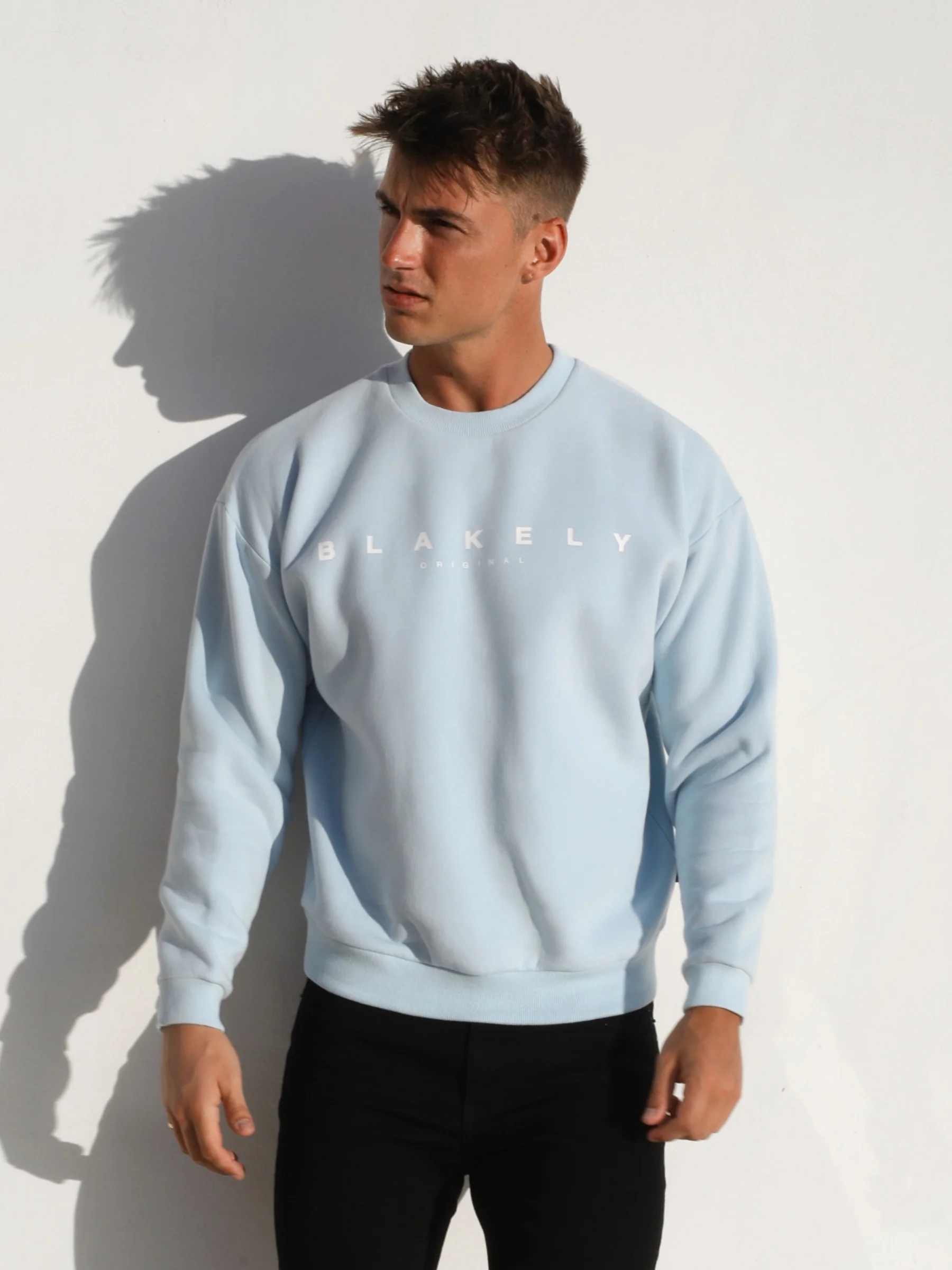 Evolved Relaxed Jumper - Light Blue - E-Cigarette Wholesale