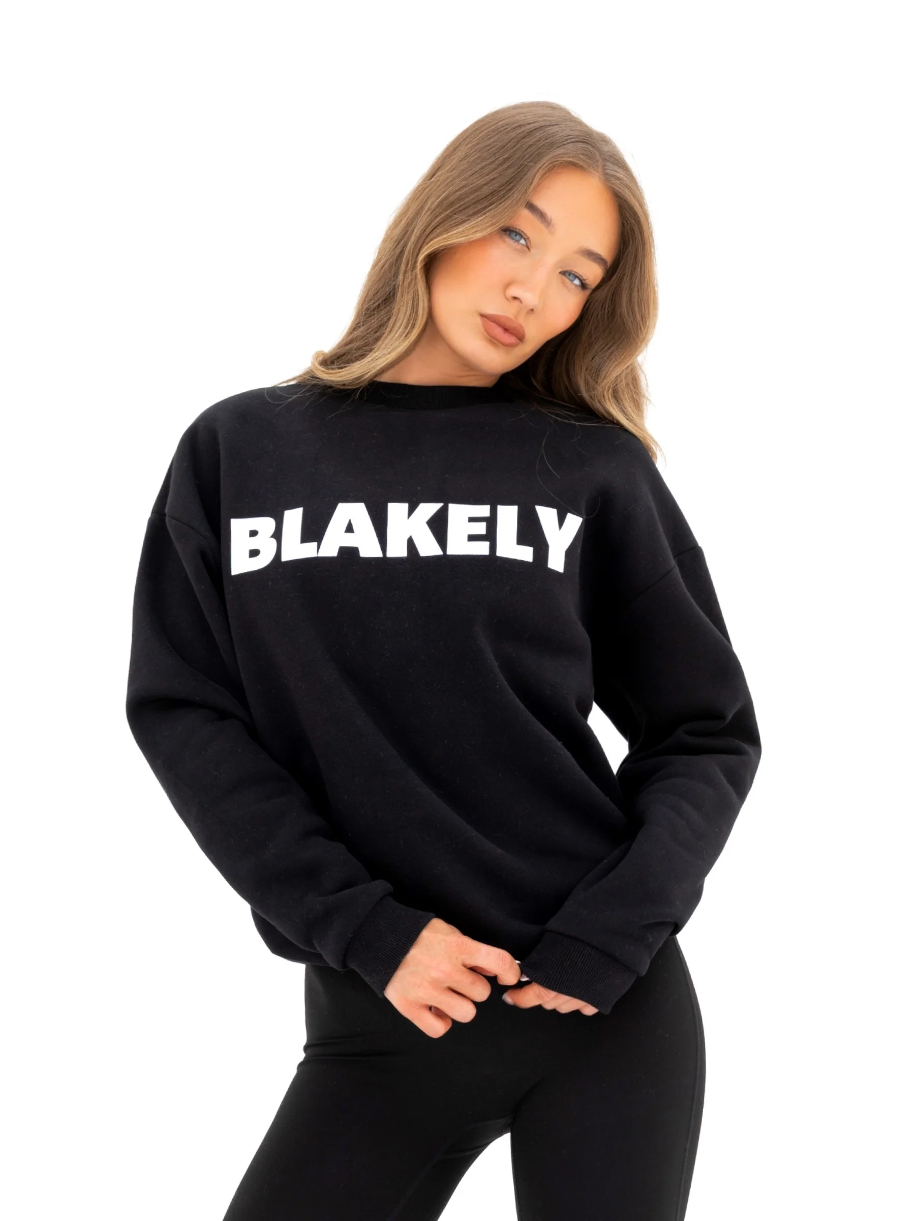 Studio Oversized Jumper - Black - E-Cigarette Wholesale