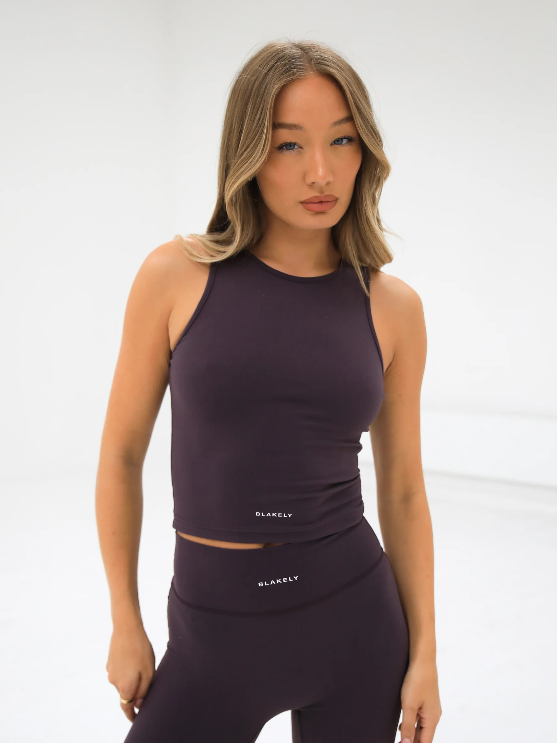 Ultimate Soft Lifestyle Vest & Leggings Set - Plum - E-Cigarette Wholesale