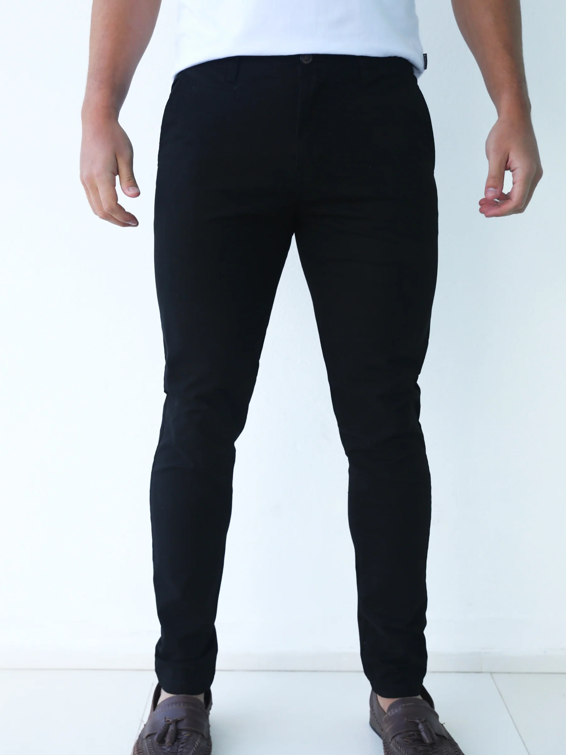 Stretch Chinos - Black - E-Cigarette Wholesale