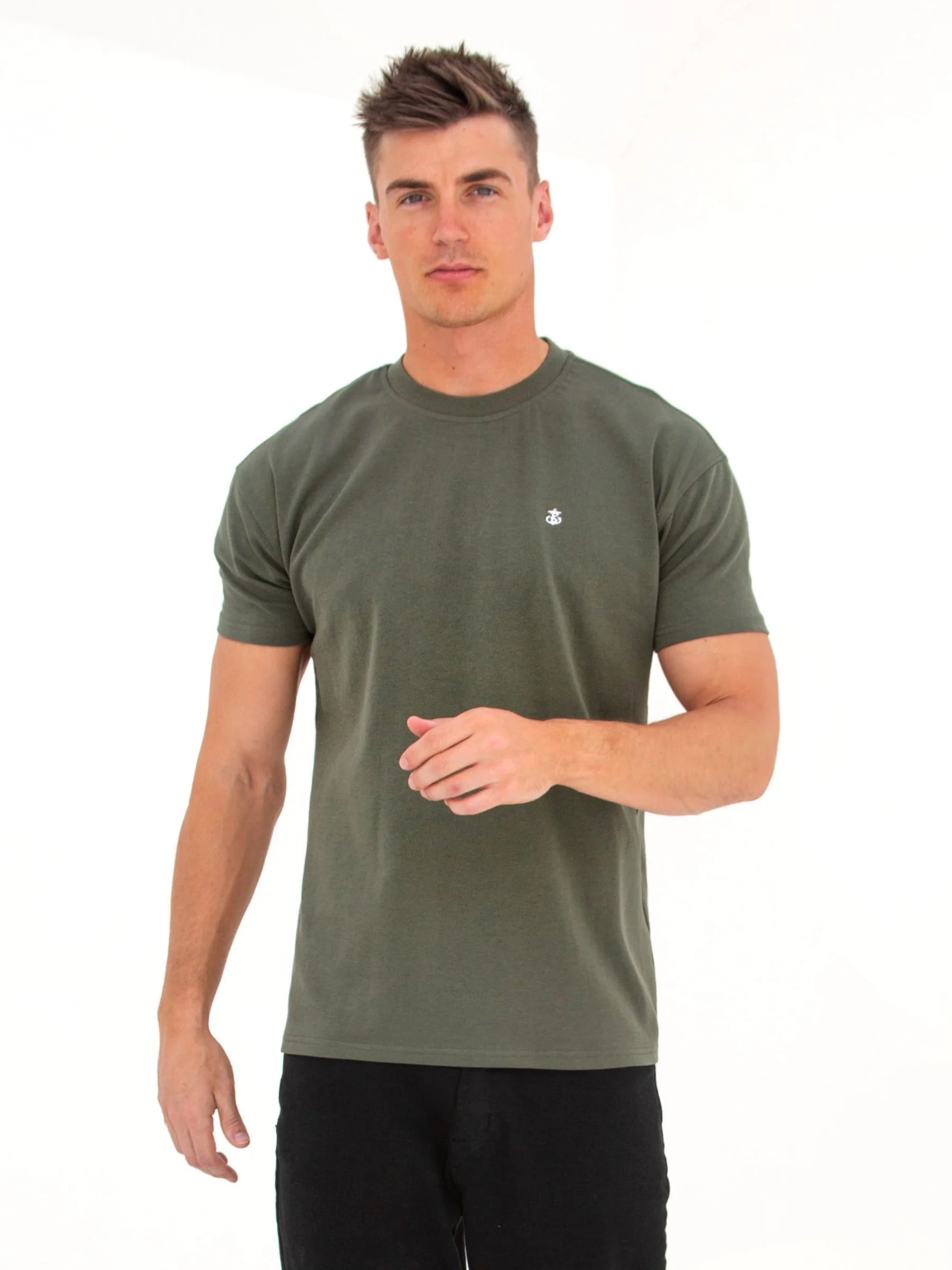 Anchor Relaxed T-Shirt - Dark Green - E-Cigarette Wholesale