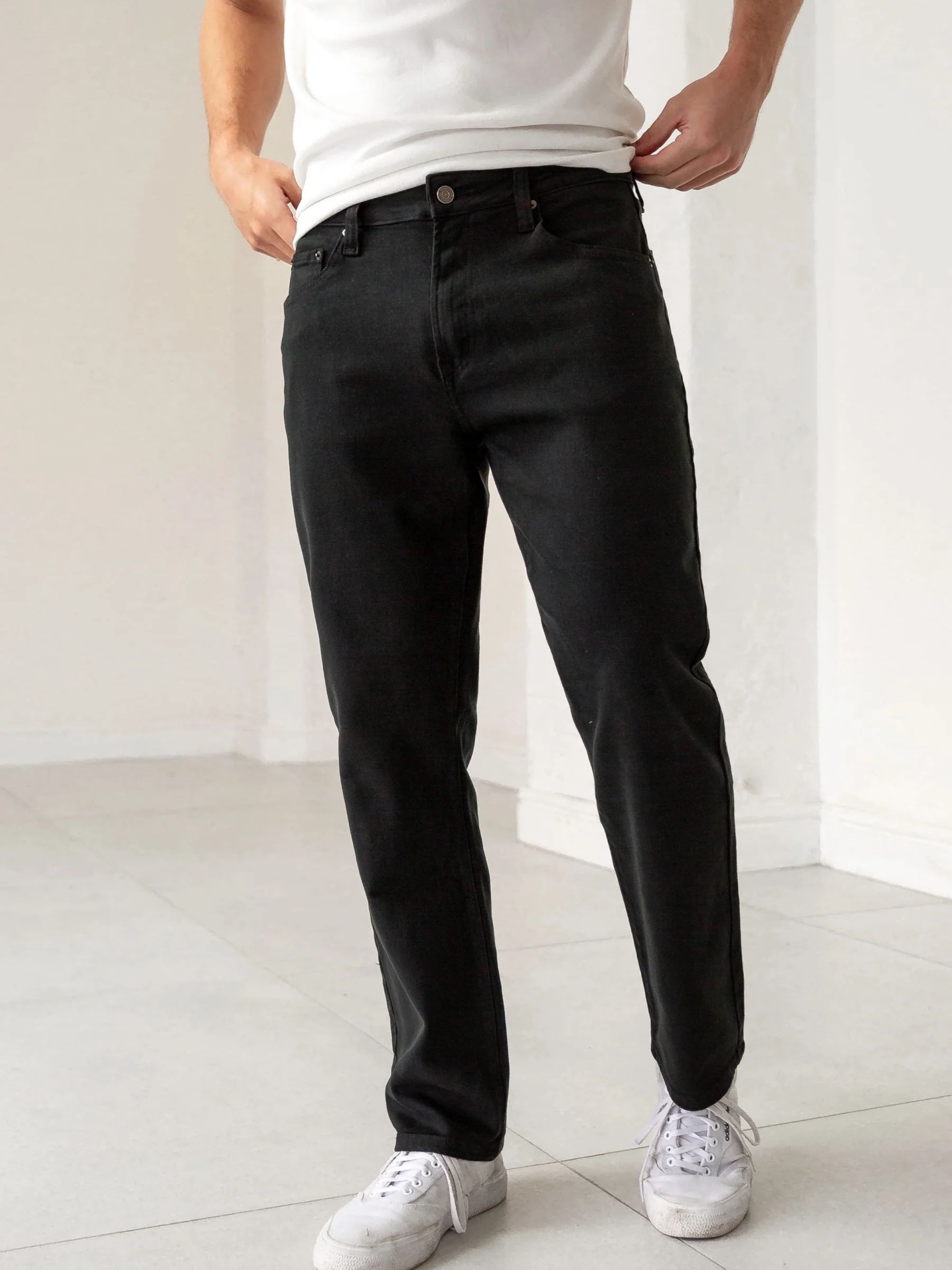 Vol.15 Loose Fitting Jeans - Black - E-Cigarette Wholesale