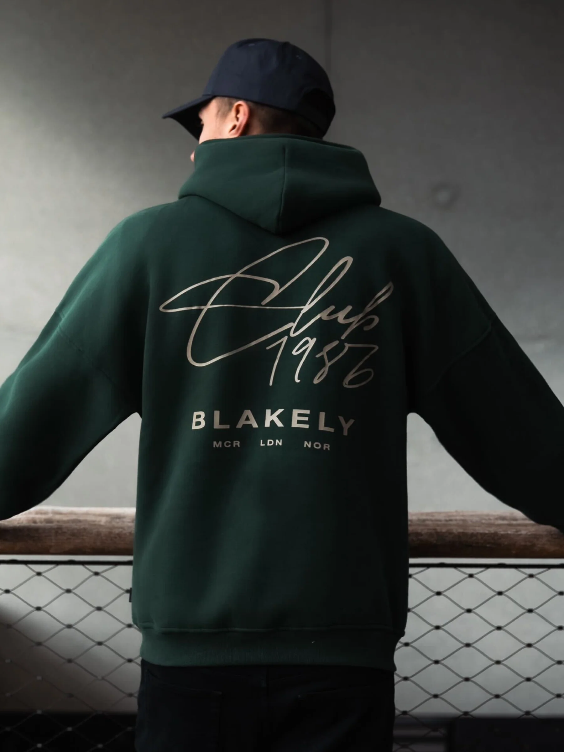 Club Relaxed Hoodie - Forest Green - E-Cigarette Wholesale