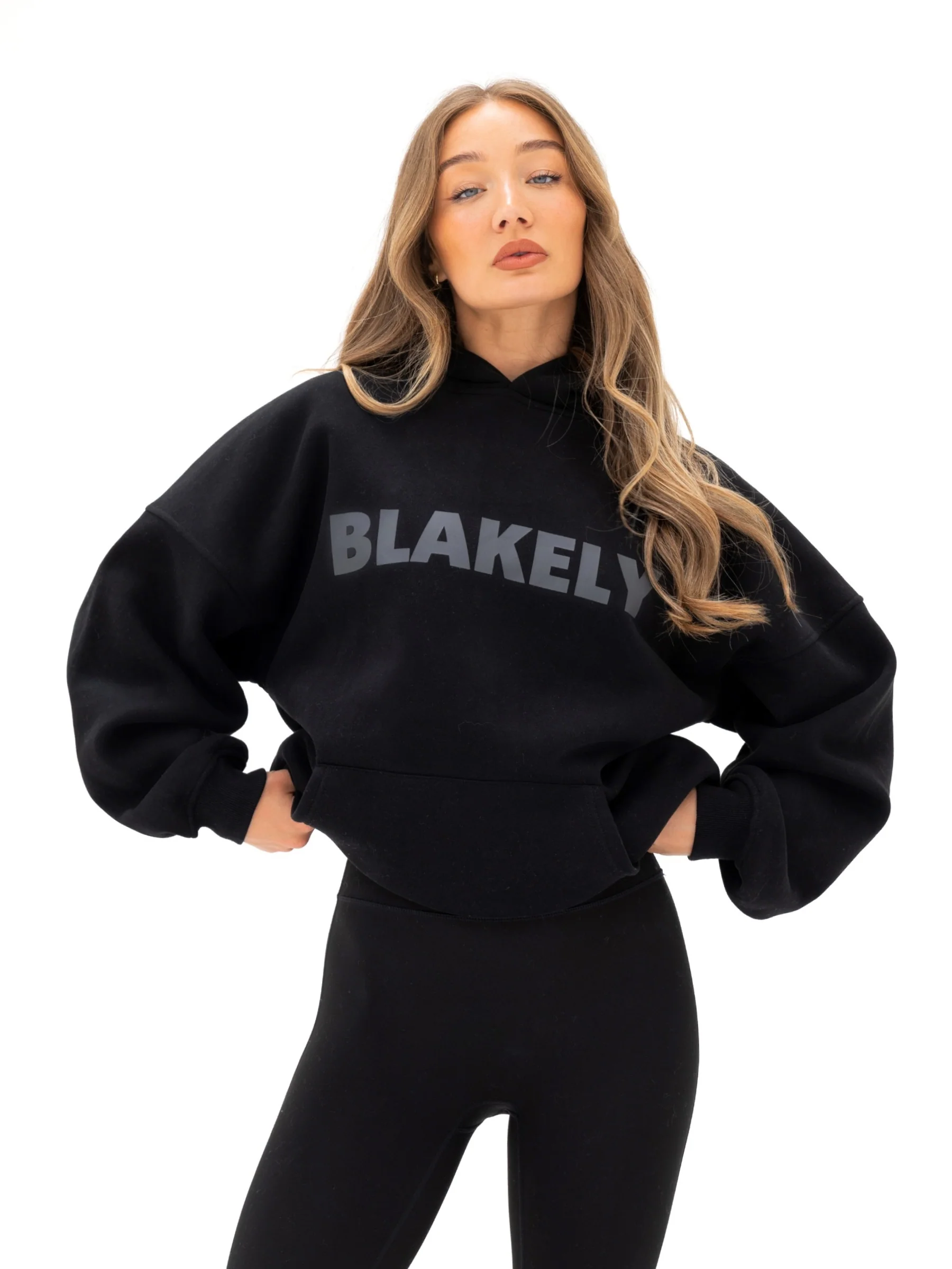 Studio Oversized Hoodie - Tonal Black - E-Cigarette Wholesale