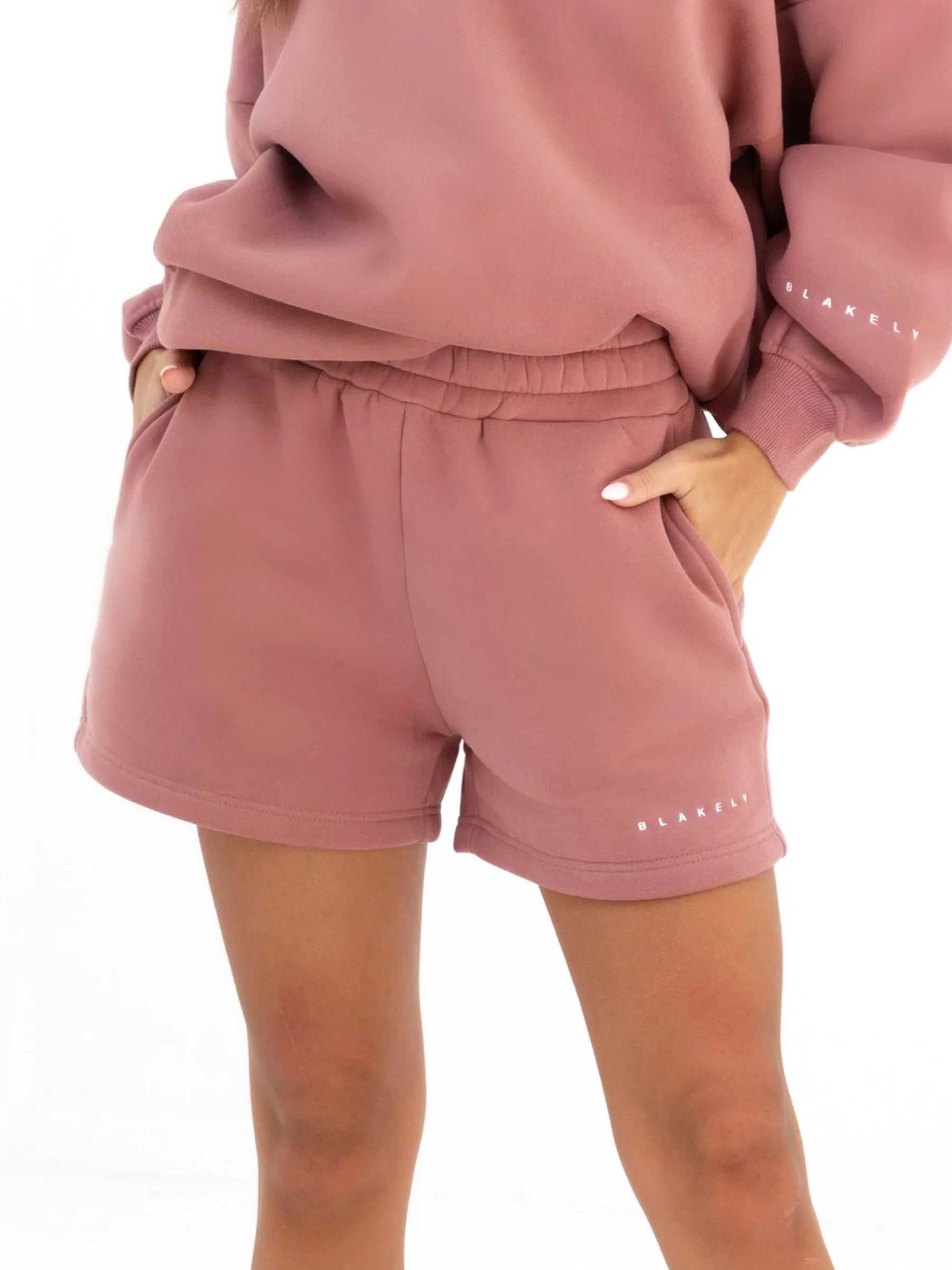 Isabel Jogger Shorts - Blush Brown - E-Cigarette Wholesale