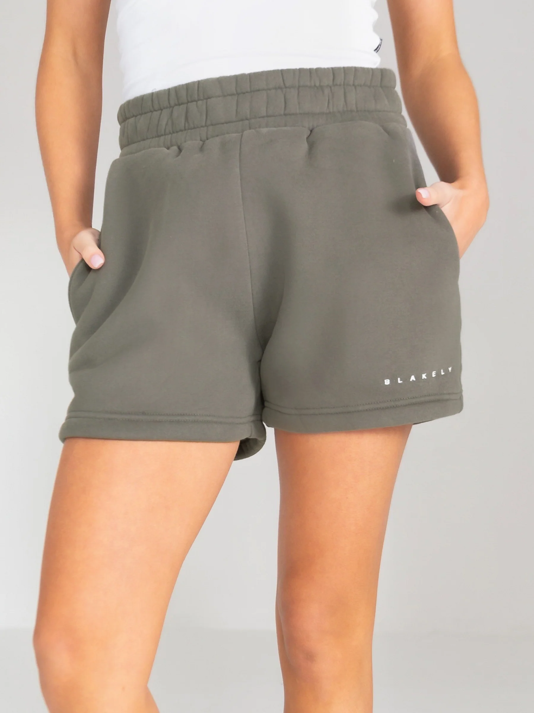 Isabel Jogger Shorts - Safari Green - E-Cigarette Wholesale