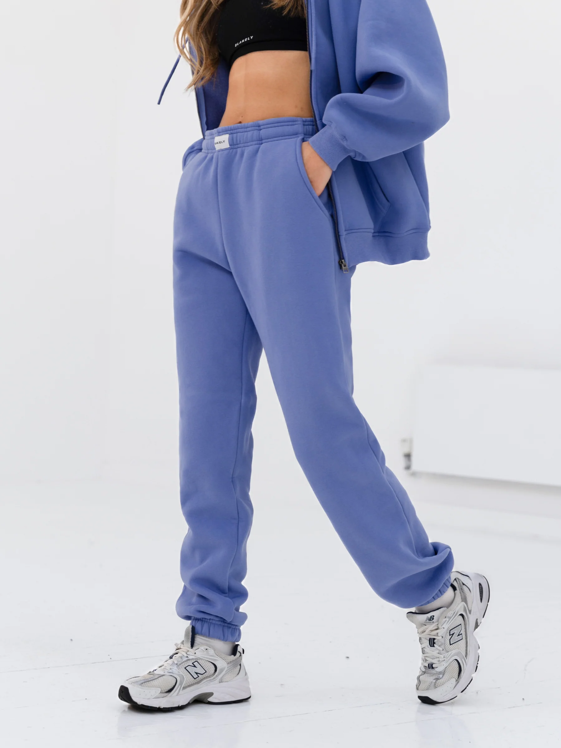 Label Sweatpants - Lilac Blue - E-Cigarette Wholesale