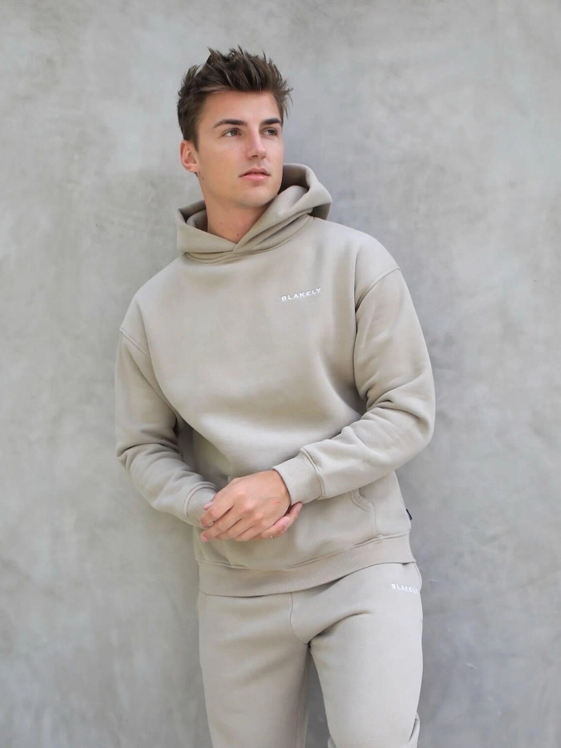 Series Relaxed Hoodie - Washed Khaki - E-Cigarette Wholesale