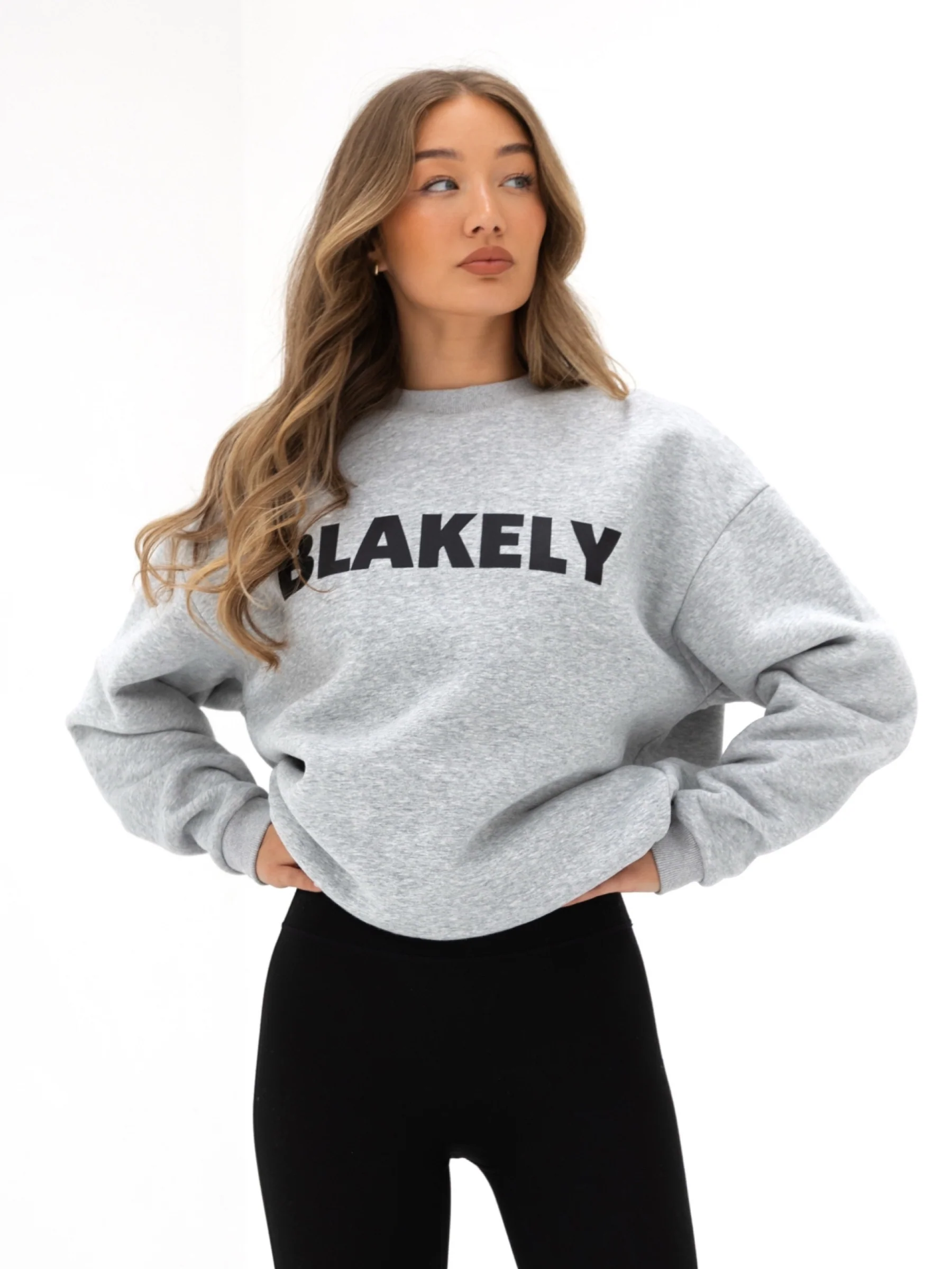 Studio Oversized Jumper - Marl Grey - E-Cigarette Wholesale