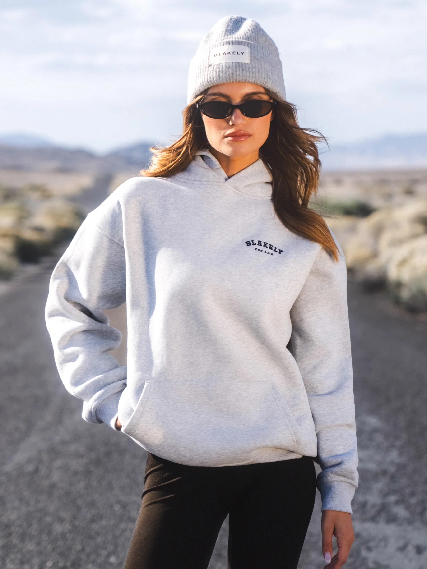 Heritage Oversized Hoodie - Marl Grey - E-Cigarette Wholesale