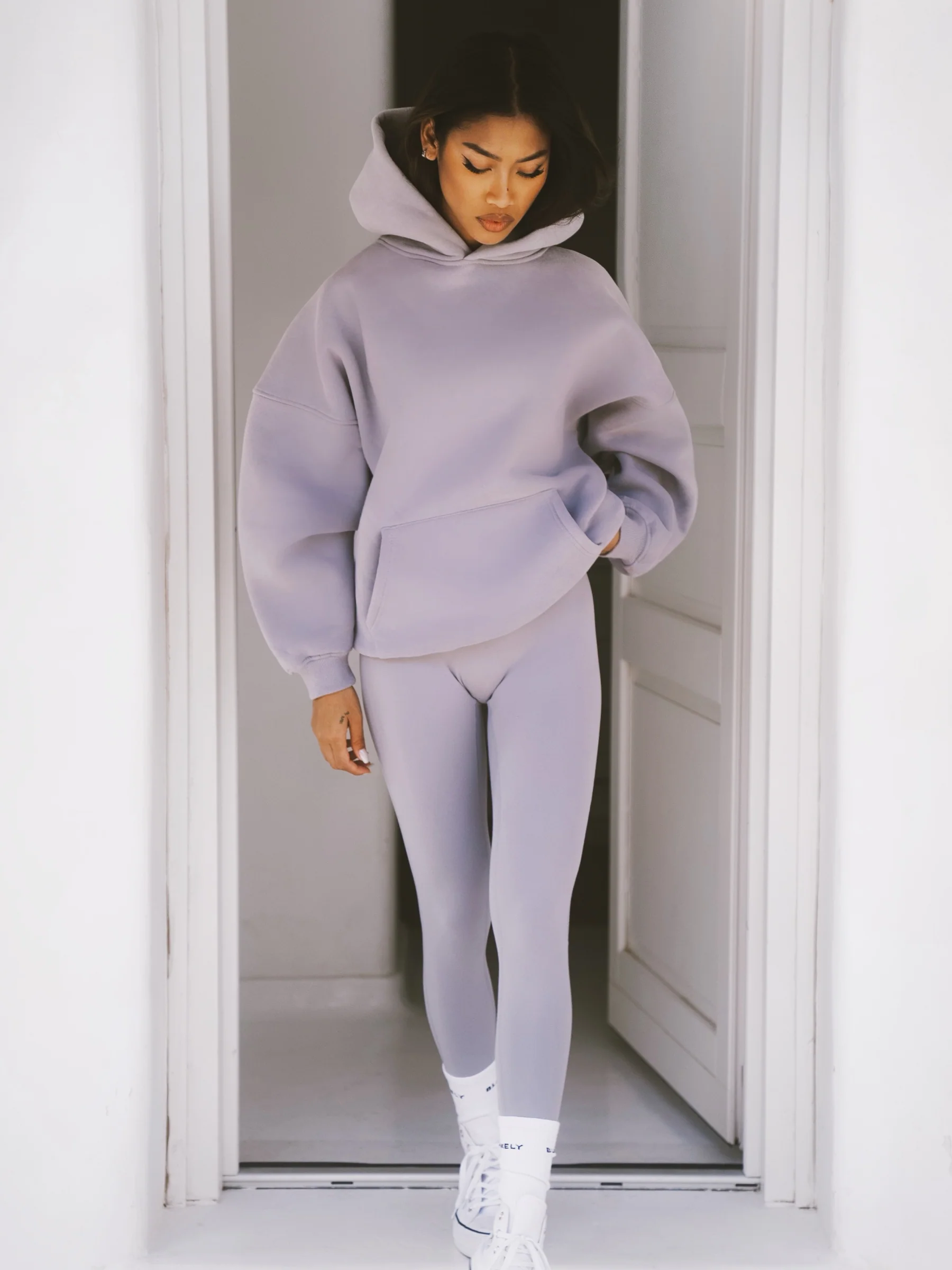 Isabel Hoodie & Leggings Set - Pale Lilac - E-Cigarette Wholesale