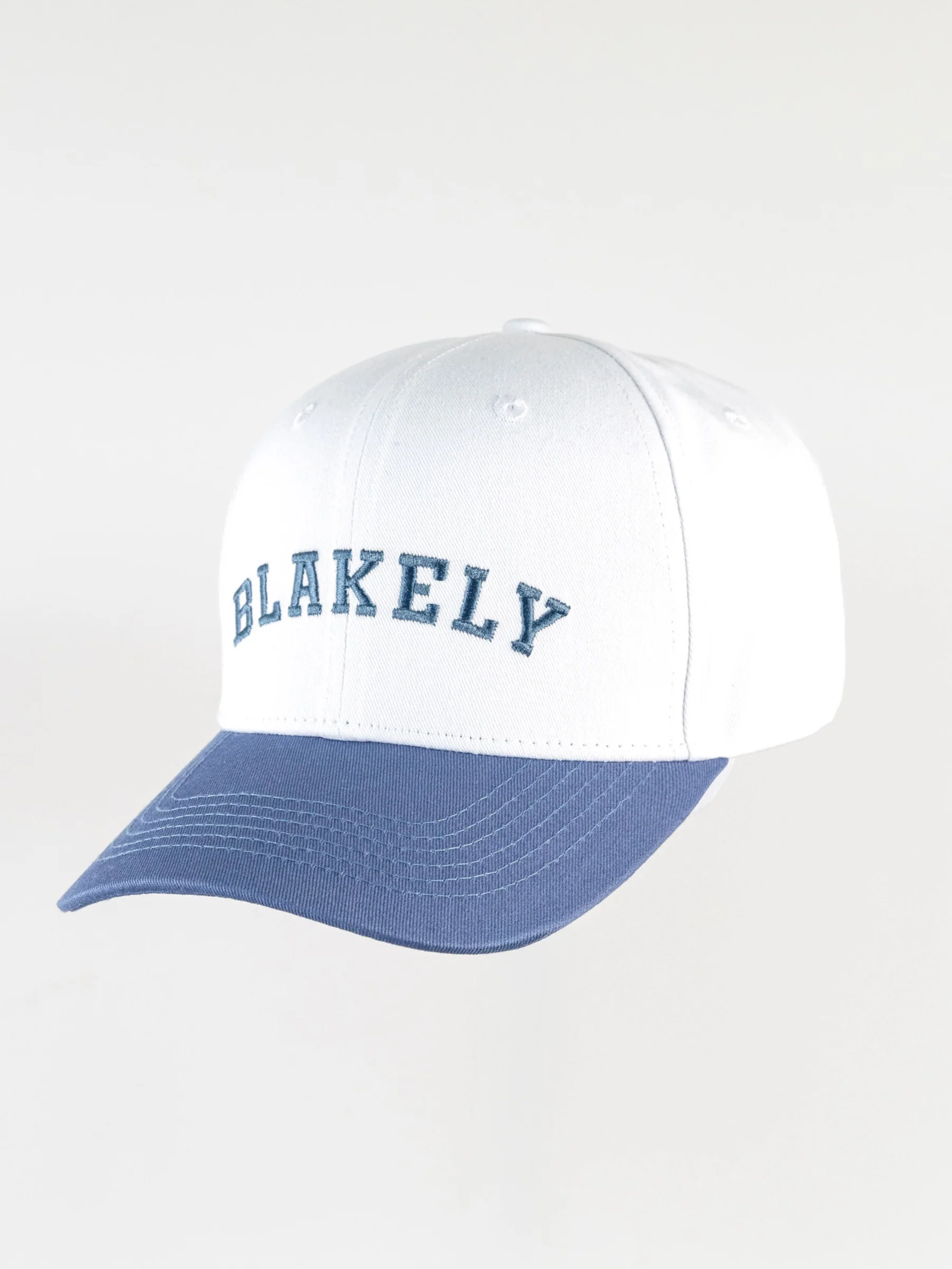 Varsity Cap - Blue & White - E-Cigarette Wholesale
