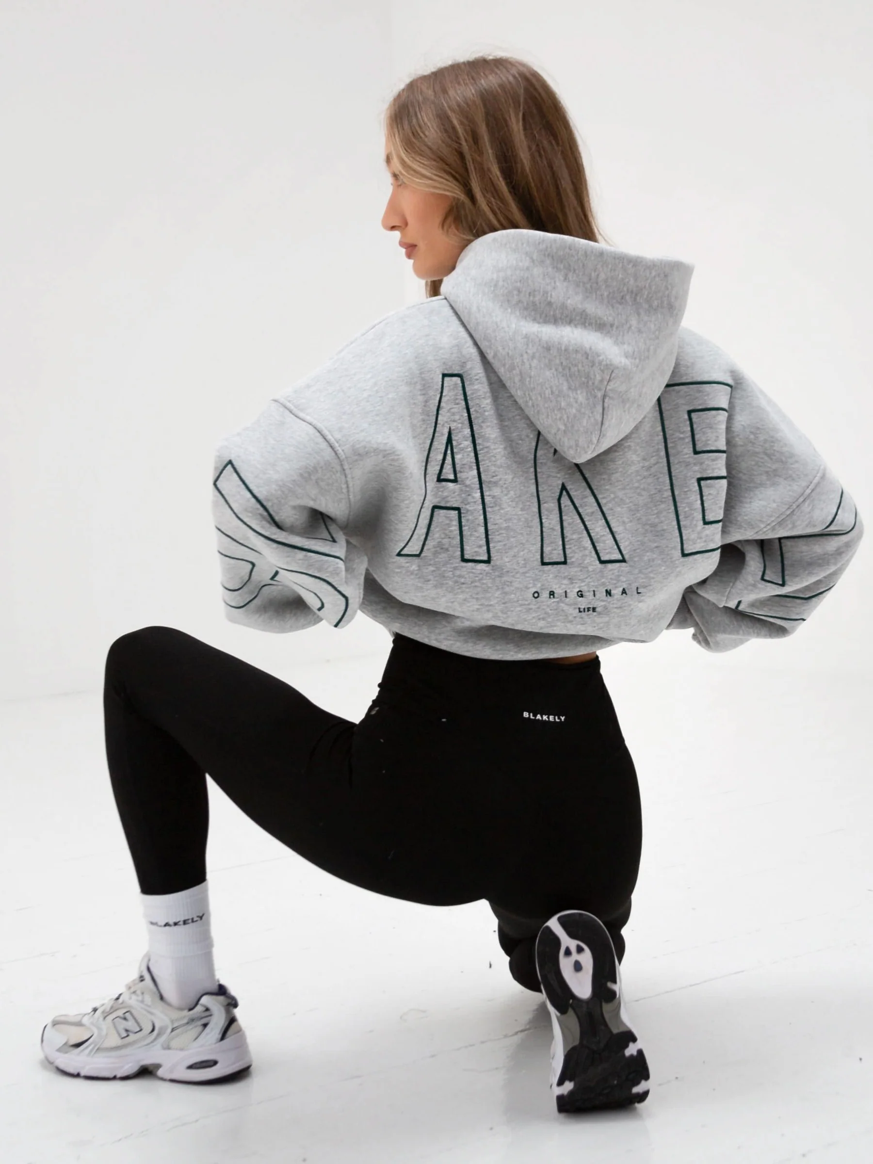 Embroidered Isabel Oversized Hoodie - Midnight Teal - E-Cigarette Wholesale