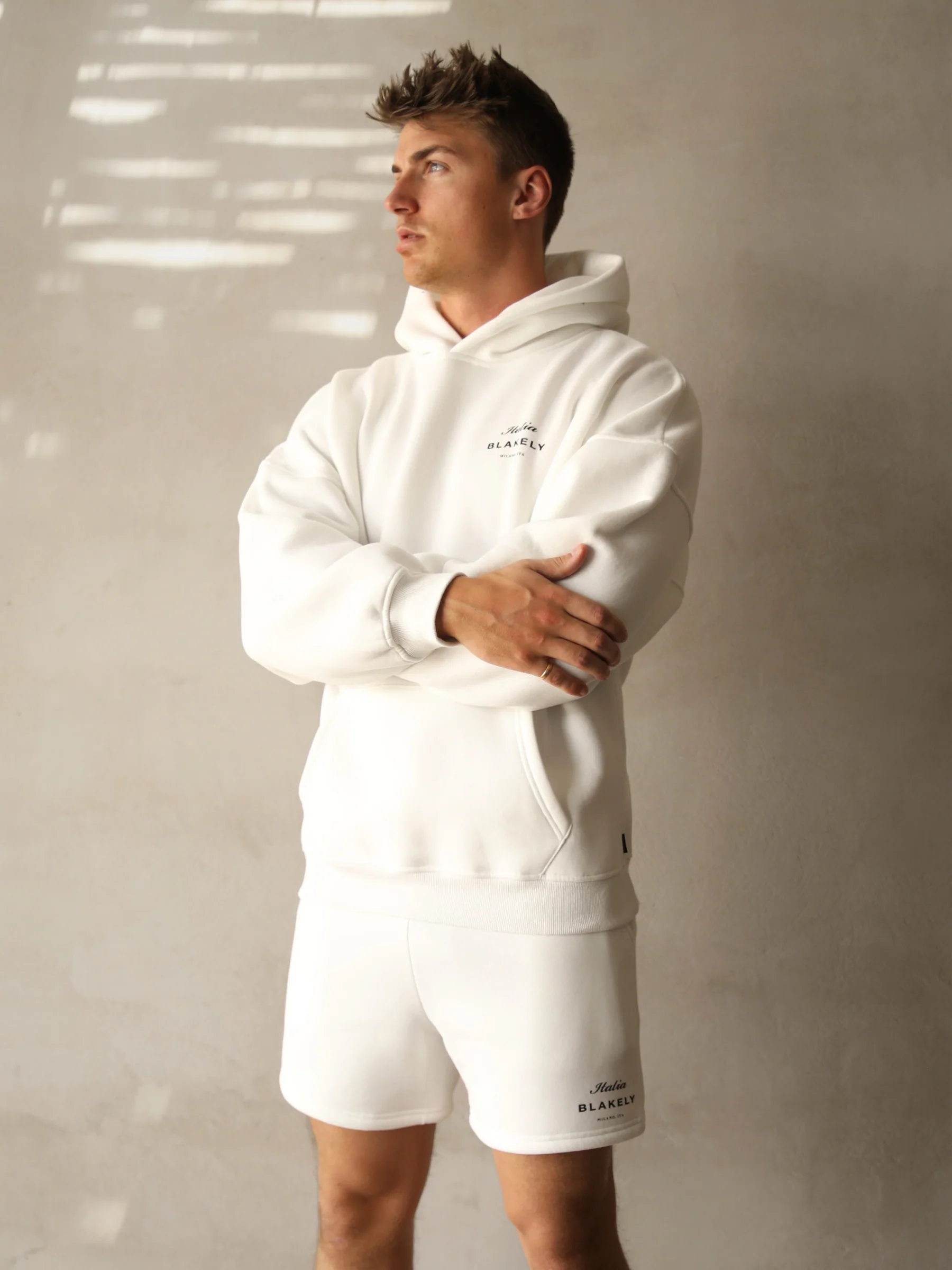Italia Relaxed Hoodie - Flat White - E-Cigarette Wholesale