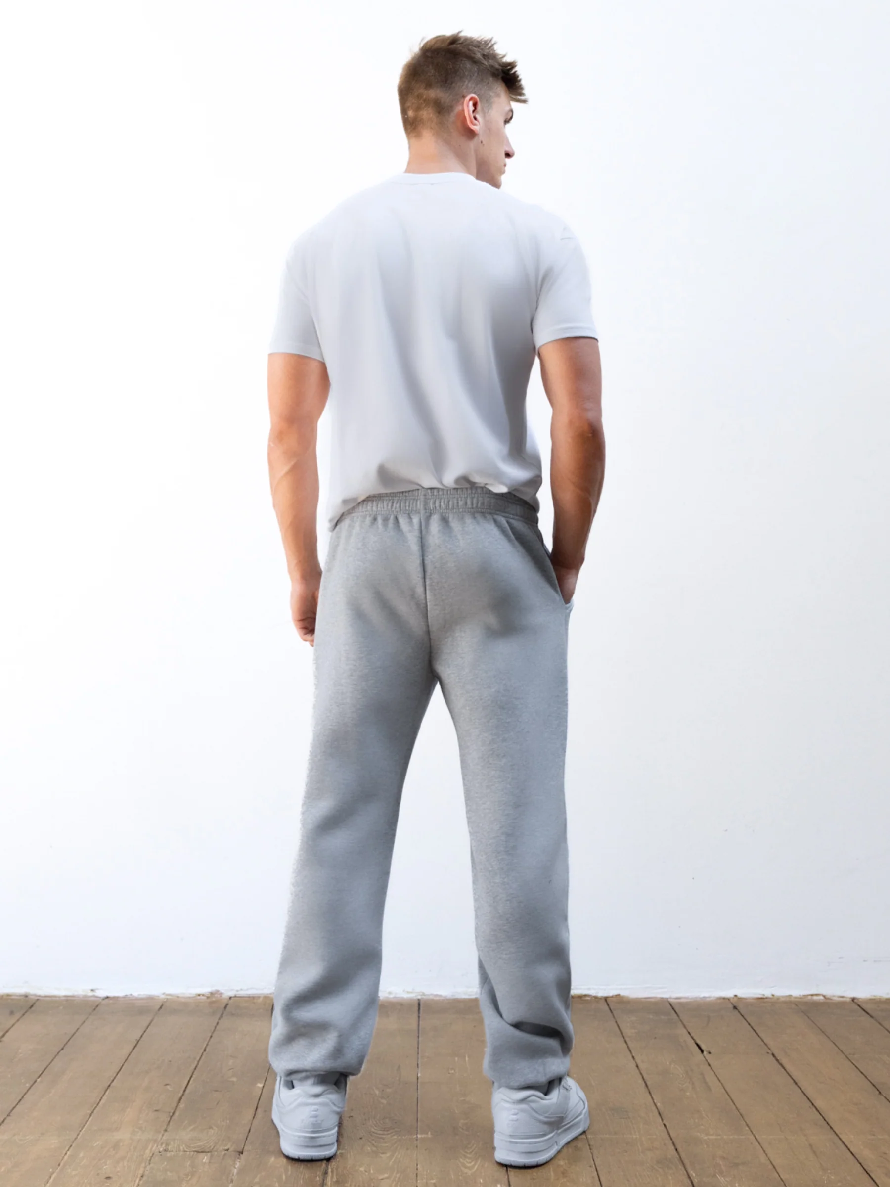 Legacy Relaxed Sweatpants - Marl Grey - E-Cigarette Wholesale
