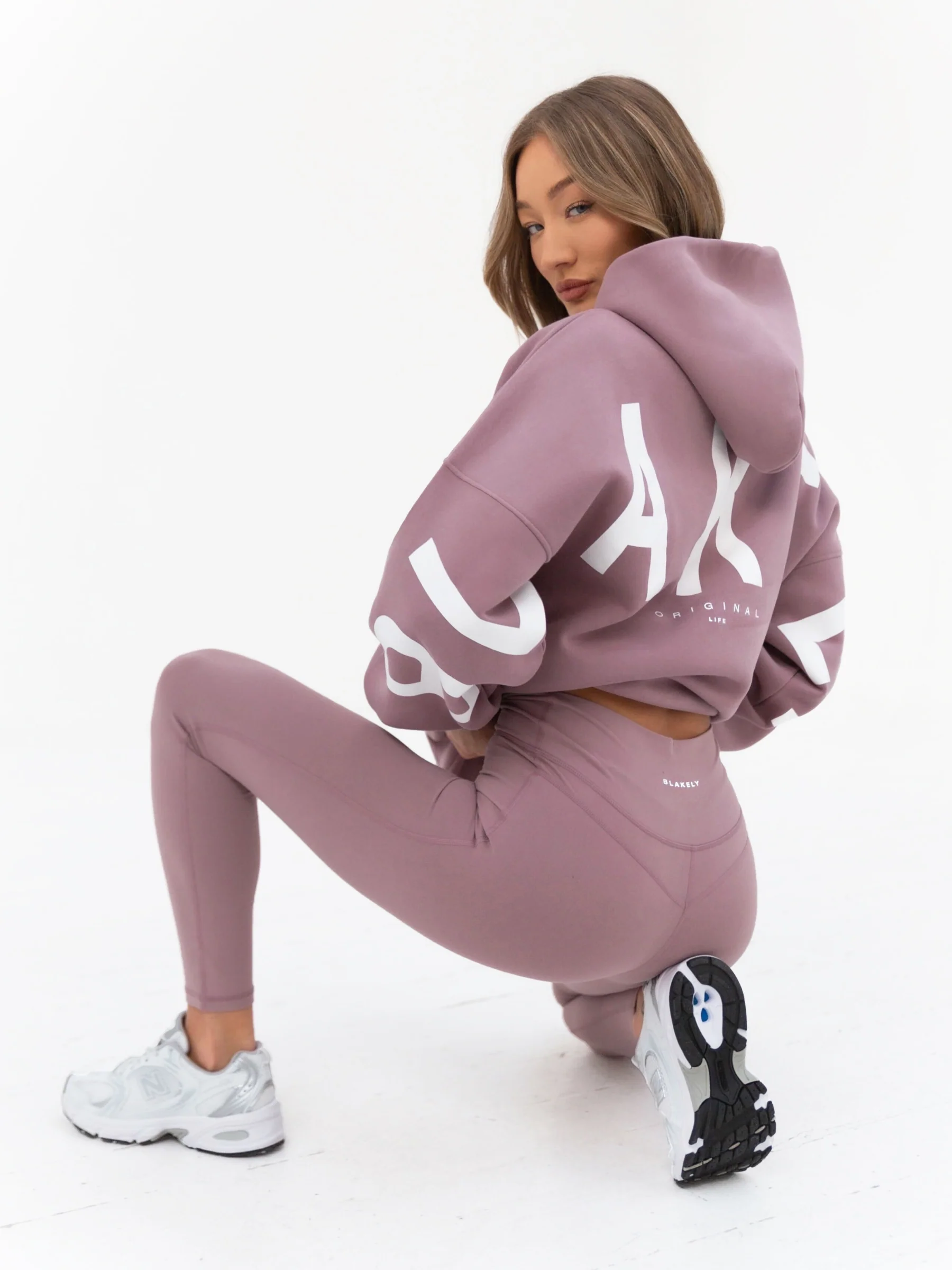 Isabel Hoodie & Leggings Set - Dusty Pink - E-Cigarette Wholesale