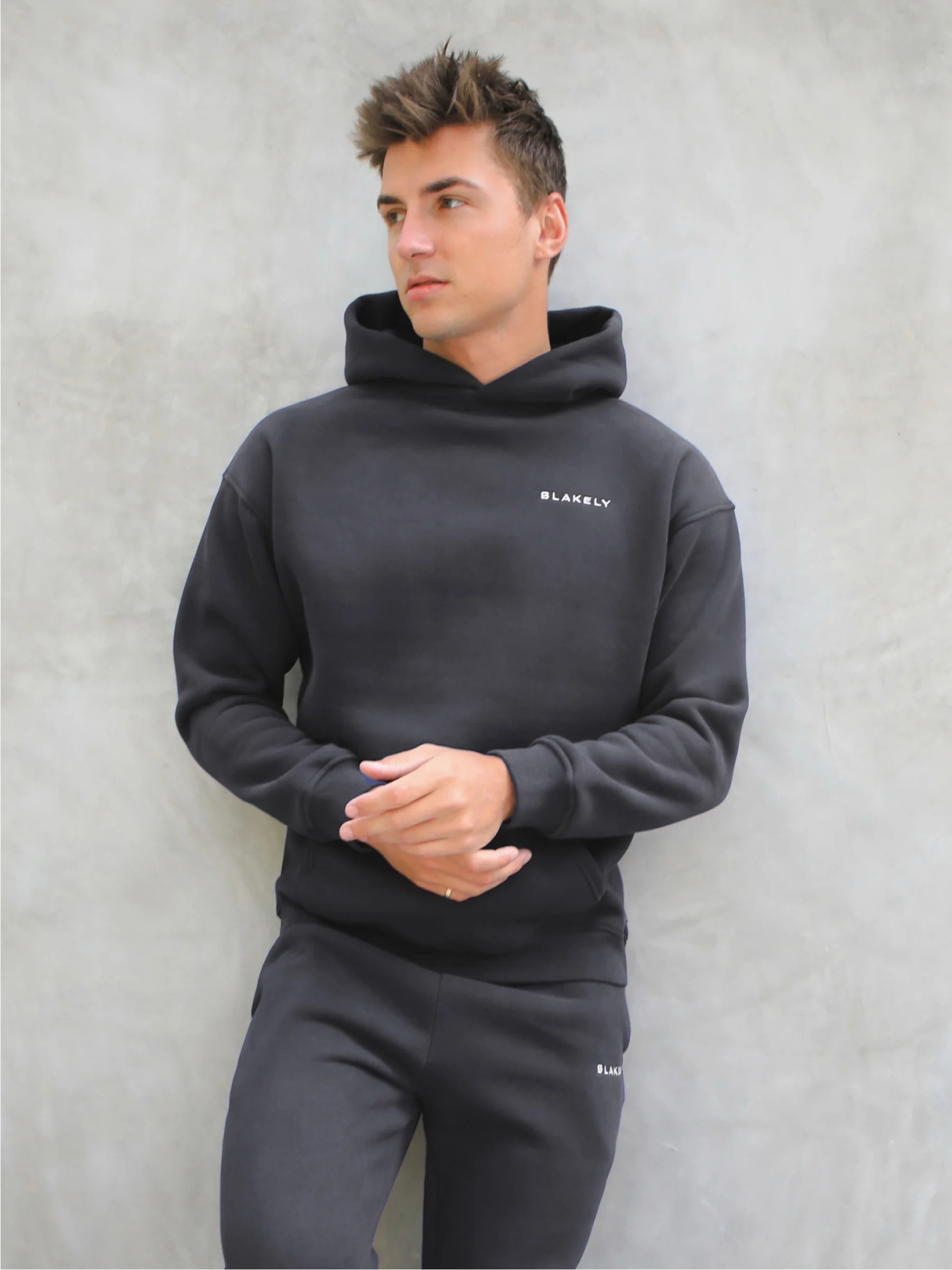 Series Relaxed Hoodie - Charcoal - E-Cigarette Wholesale