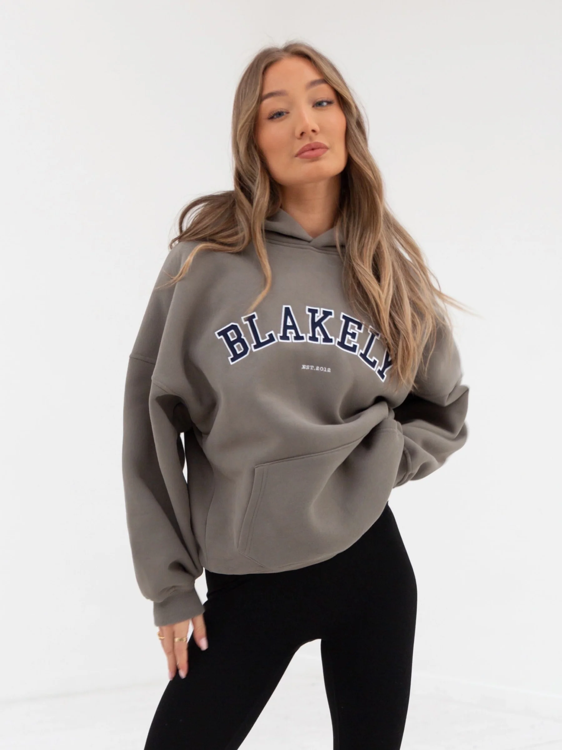 Varsity Oversized Hoodie - Safari Green - E-Cigarette Wholesale