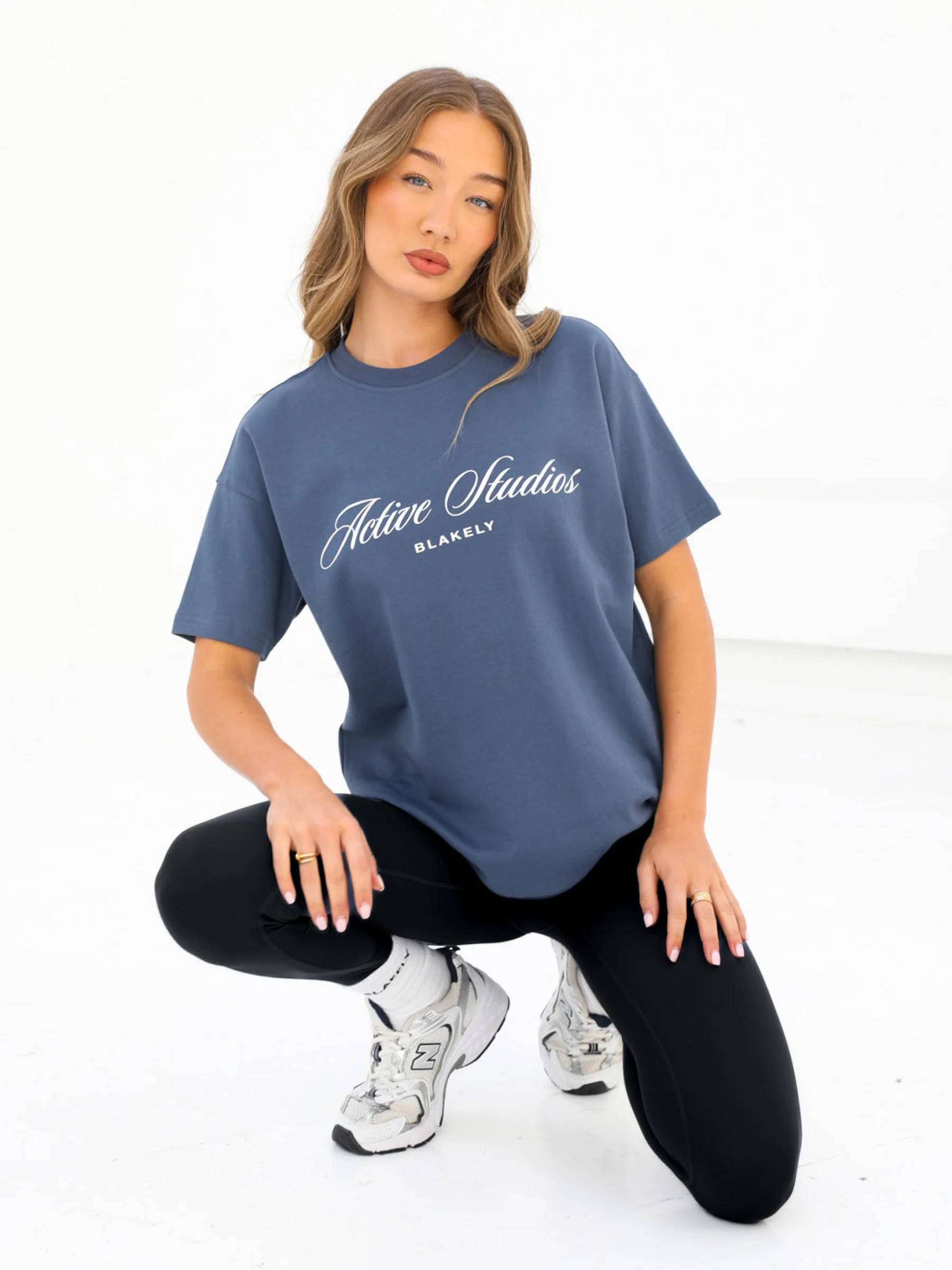 Off Duty Oversized T-Shirt - Steel Blue - E-Cigarette Wholesale