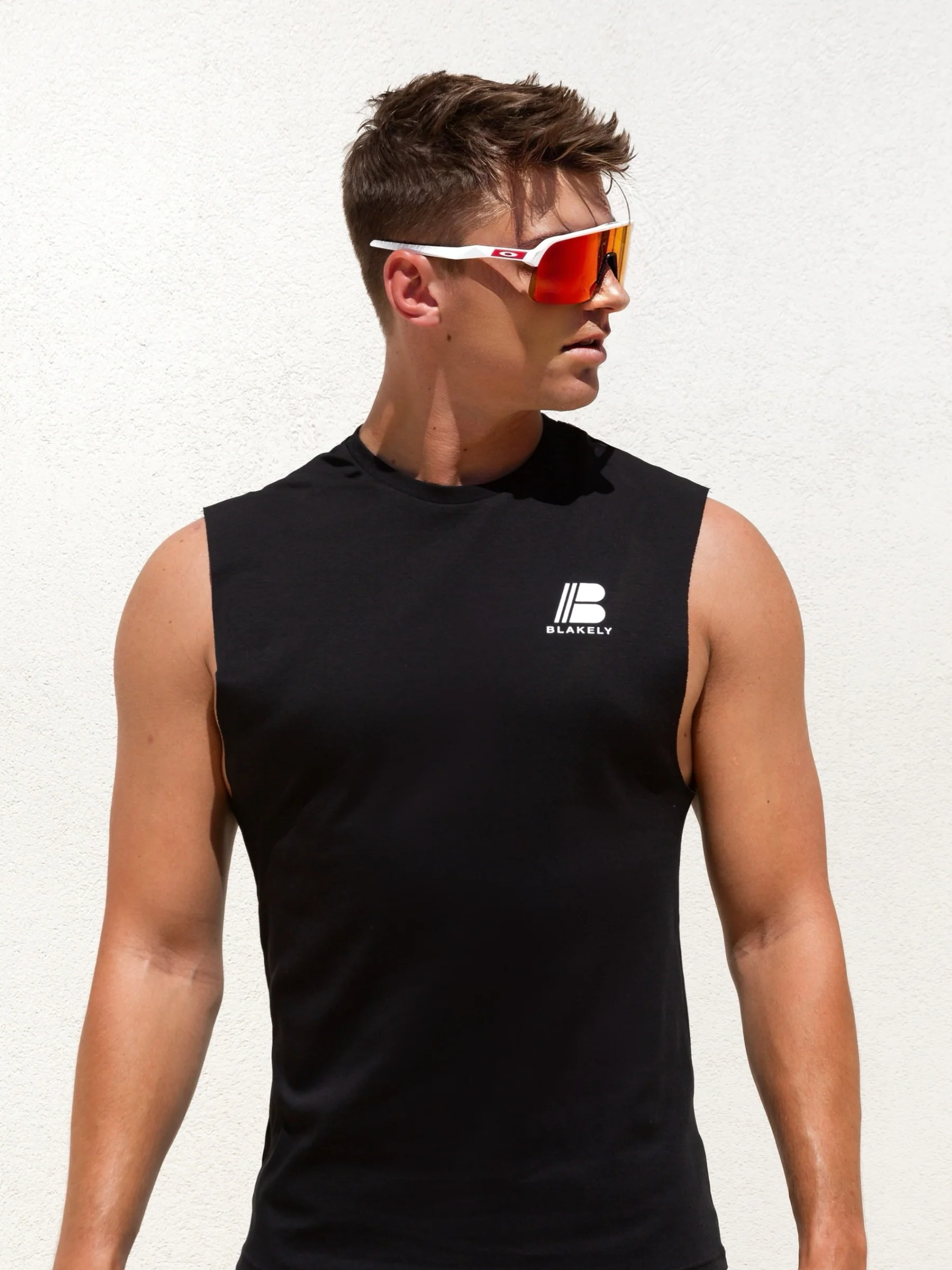 Apex Linear Sleeveless Tee - Black - E-Cigarette Wholesale