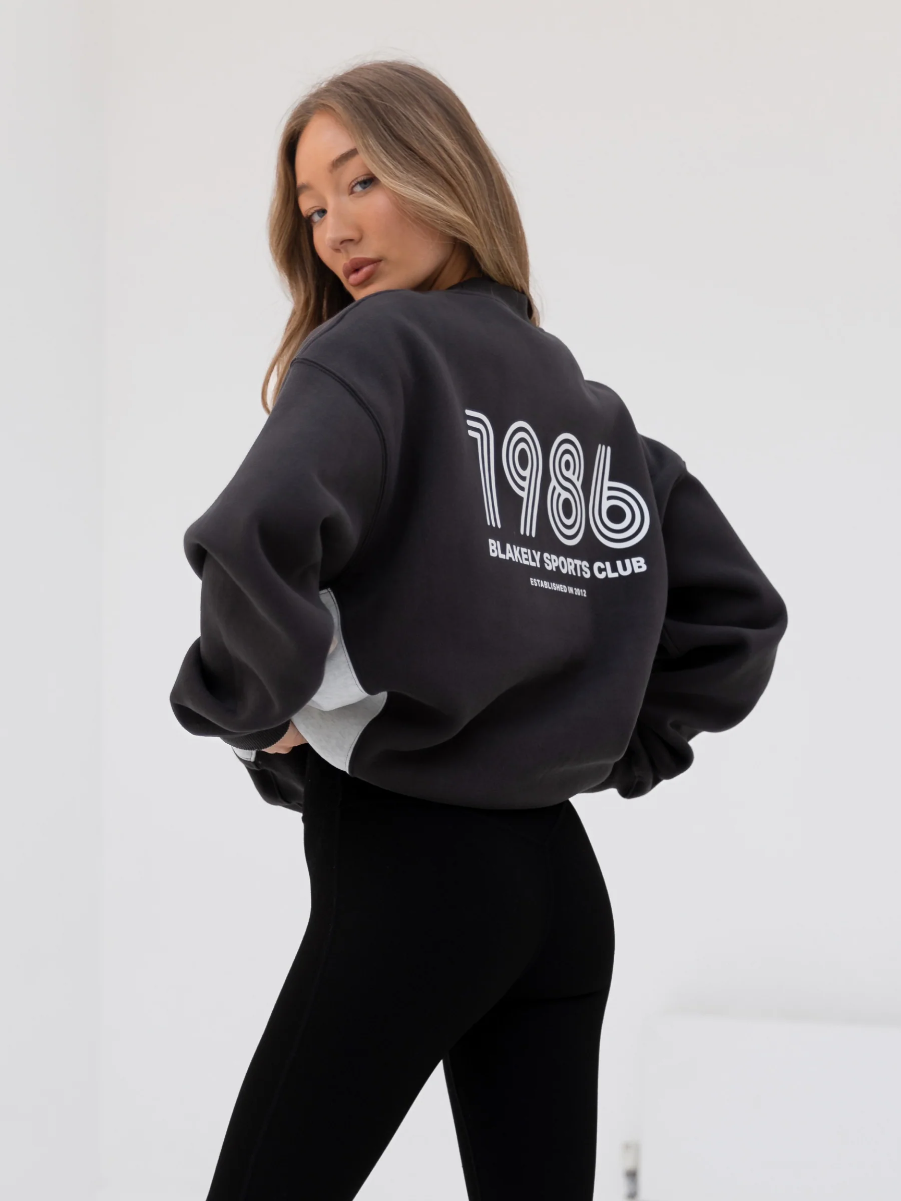 Panel Oversized Jumper - Graphite - E-Cigarette Wholesale