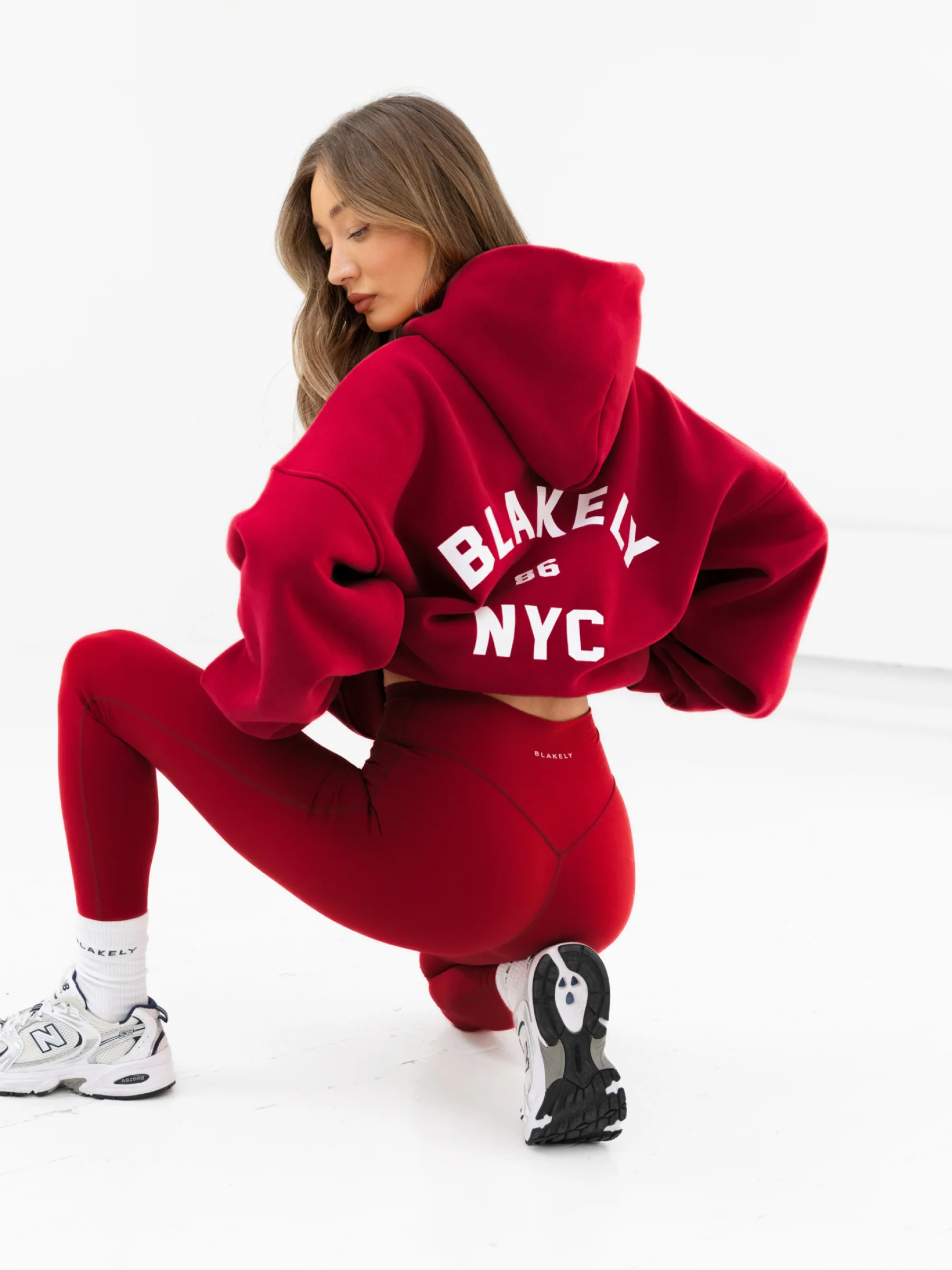 NYC Oversized Hoodie - Cherry Red - E-Cigarette Wholesale