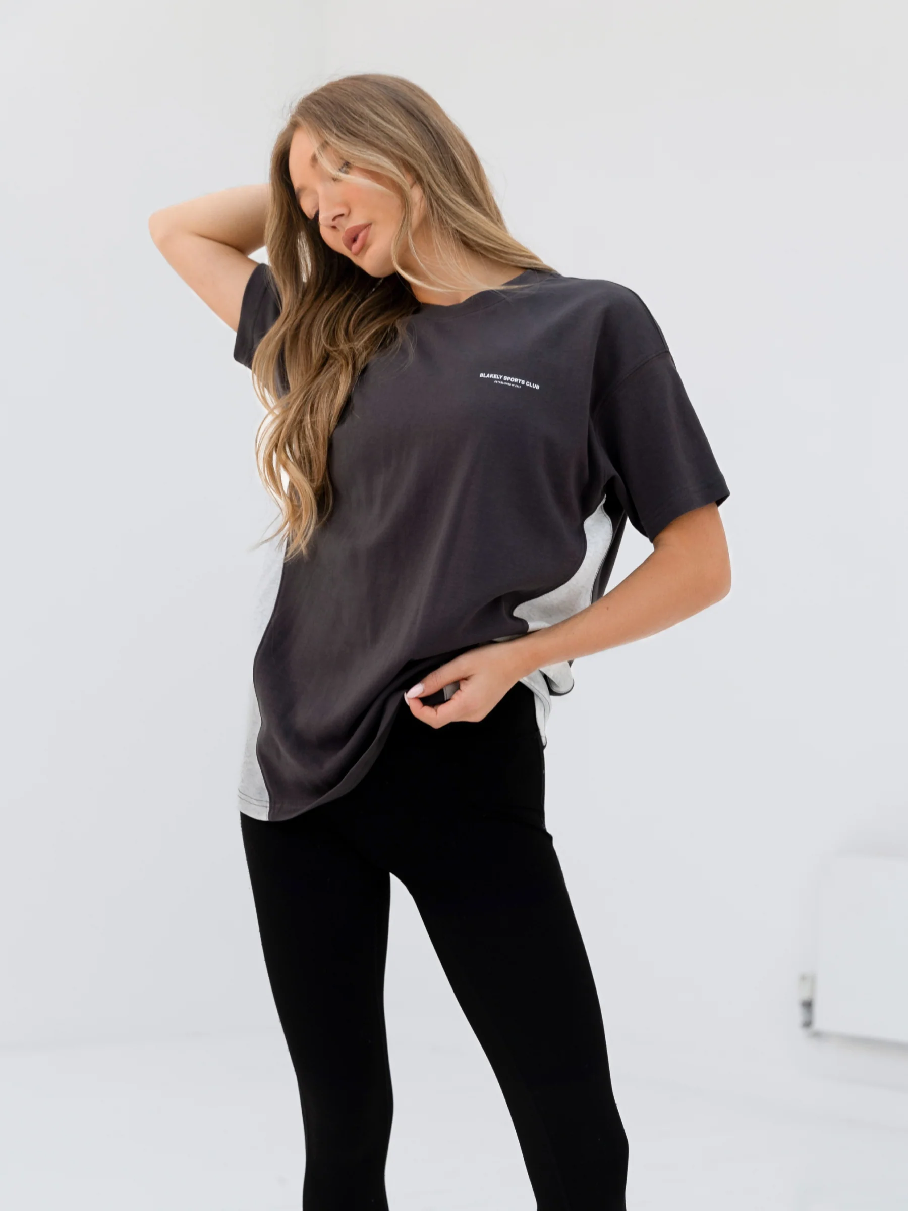 Panel Oversized T-Shirt - Graphite - E-Cigarette Wholesale