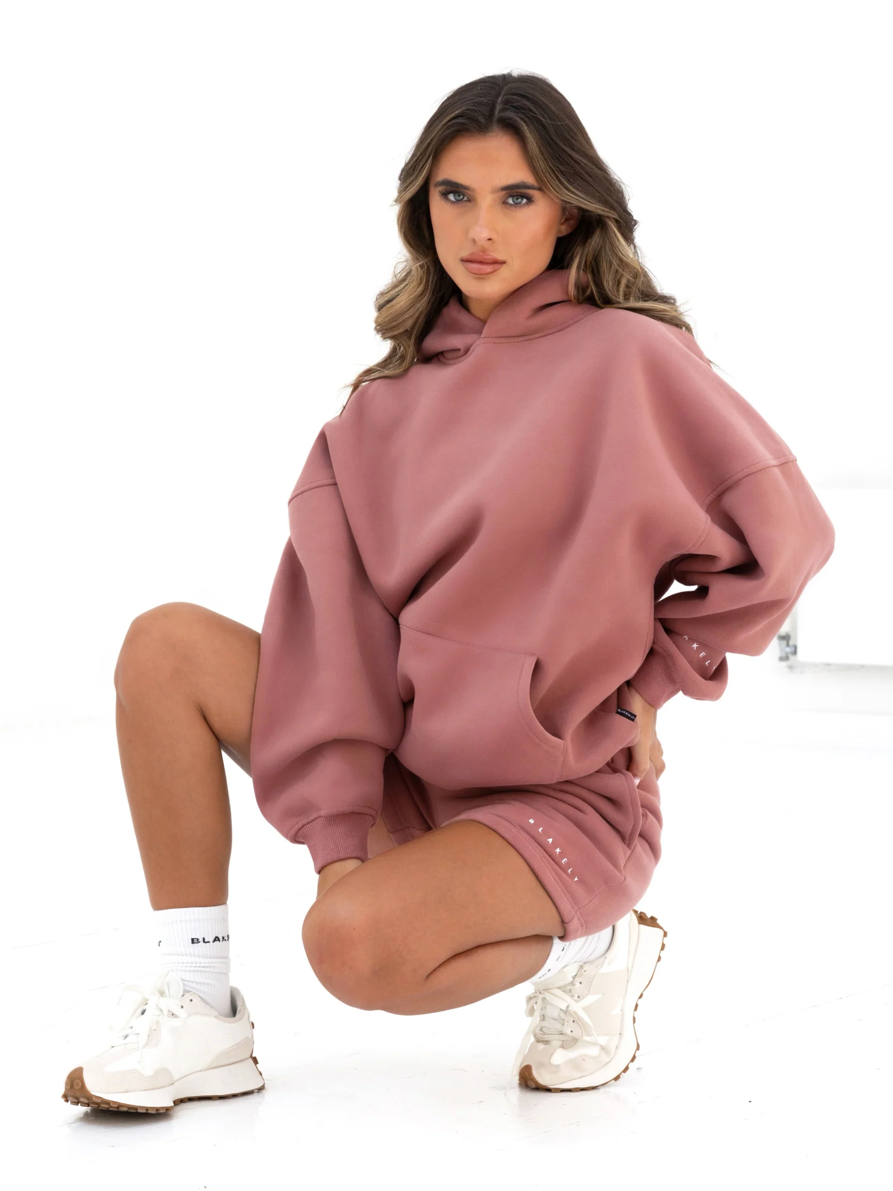Isabel Oversized Hoodie - Blush Brown - E-Cigarette Wholesale