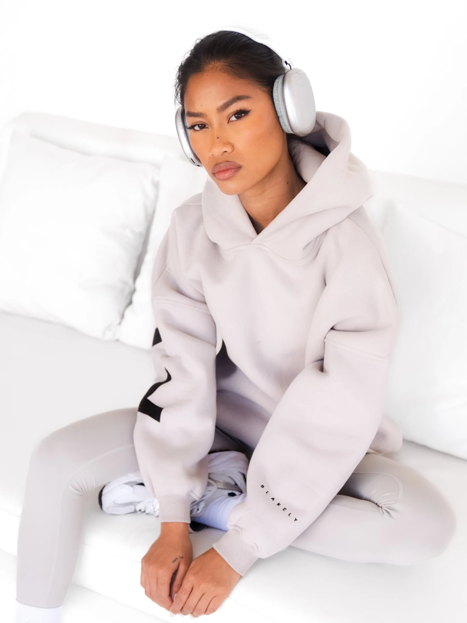 Isabel Oversized Hoodie - Stone - E-Cigarette Wholesale