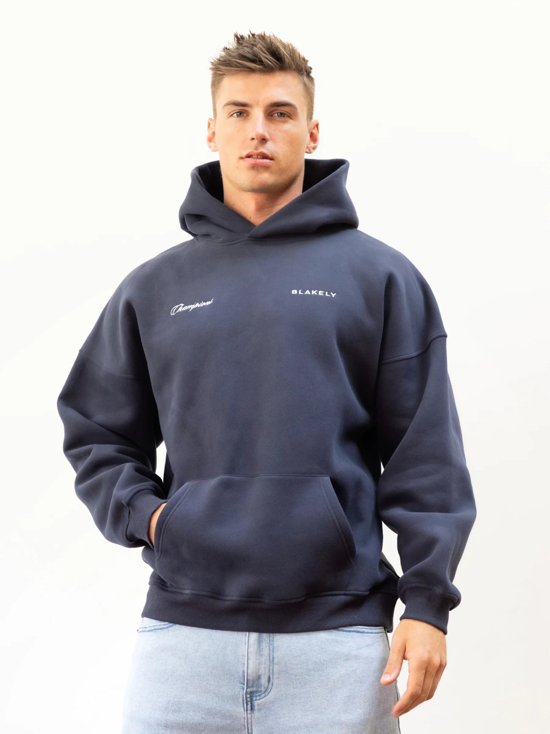 Champions Legacy Relaxed Hoodie - True Navy - E-Cigarette Wholesale