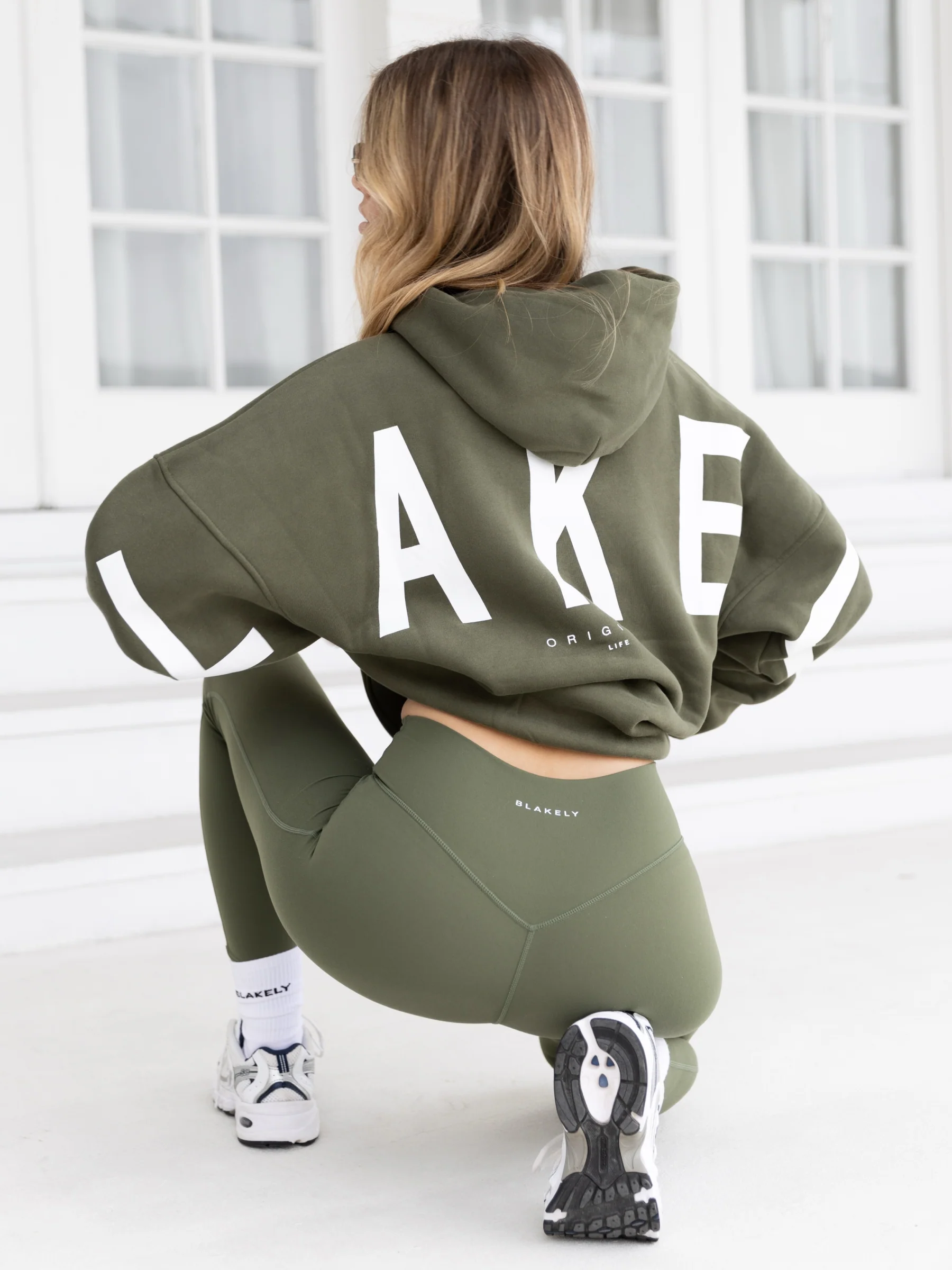 Isabel Hoodie & Leggings Set - Khaki Green - E-Cigarette Wholesale