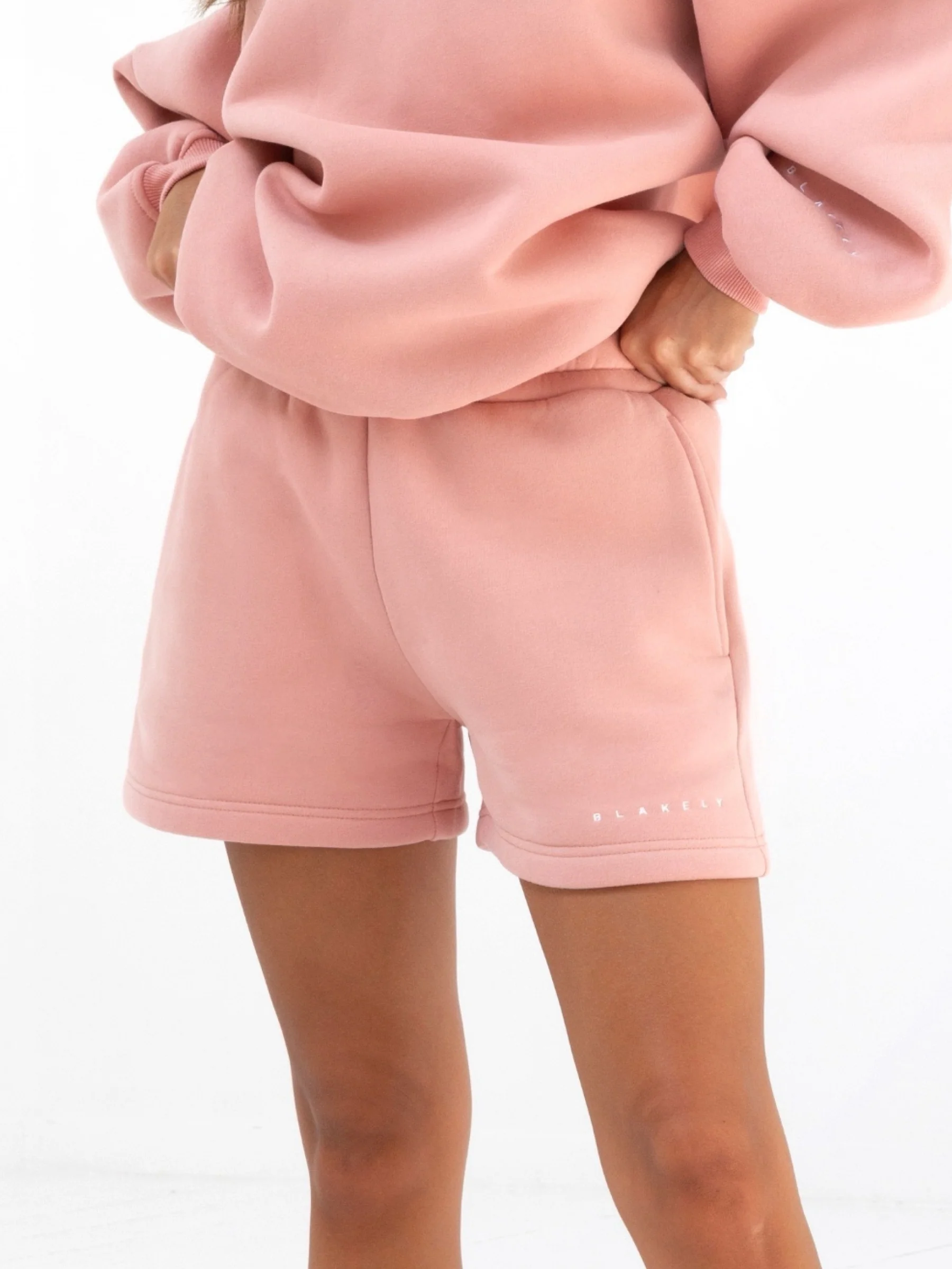 Isabel Jogger Shorts - Peach Pink - E-Cigarette Wholesale